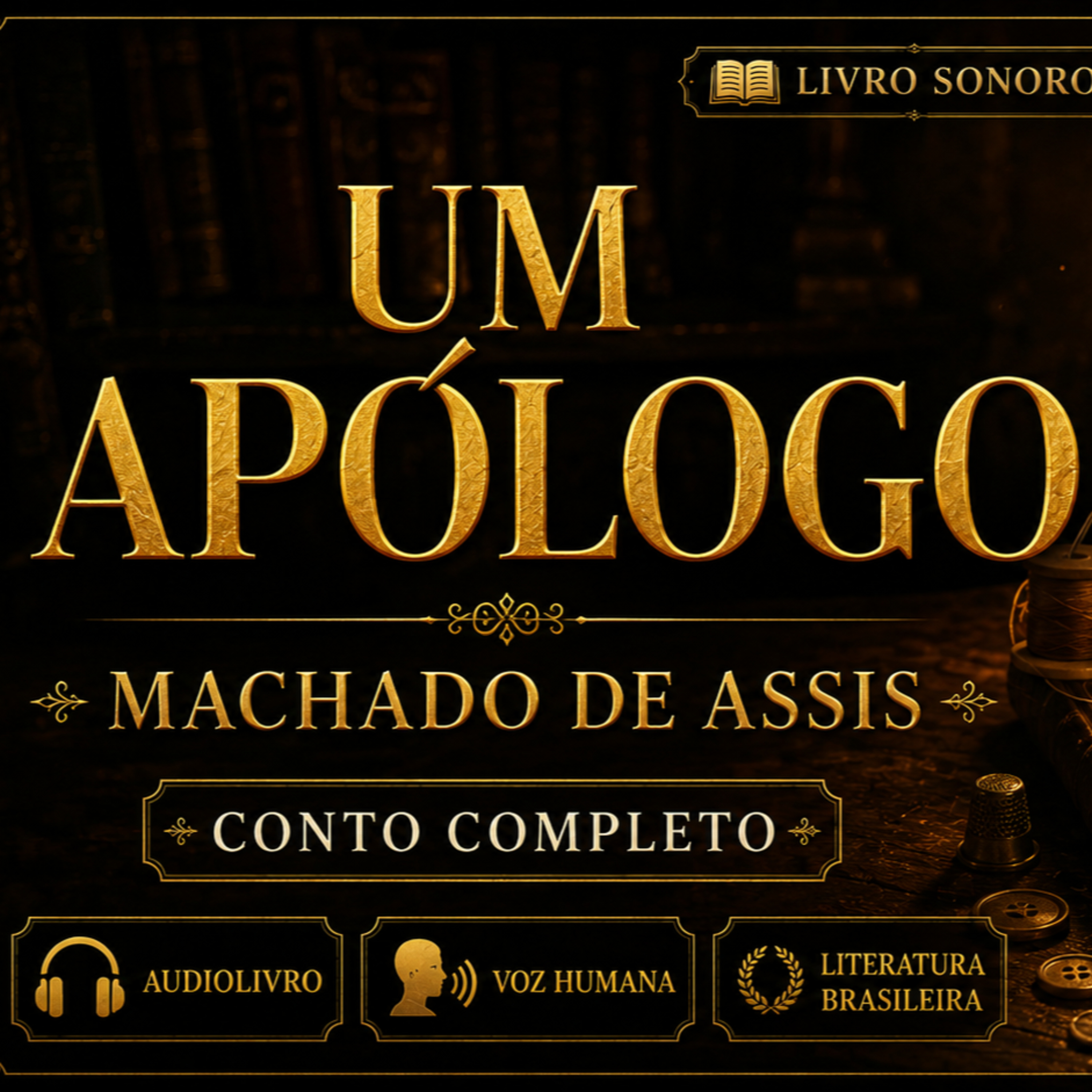 Um Apólogo — Machado de Assis | Audiolivro Completo