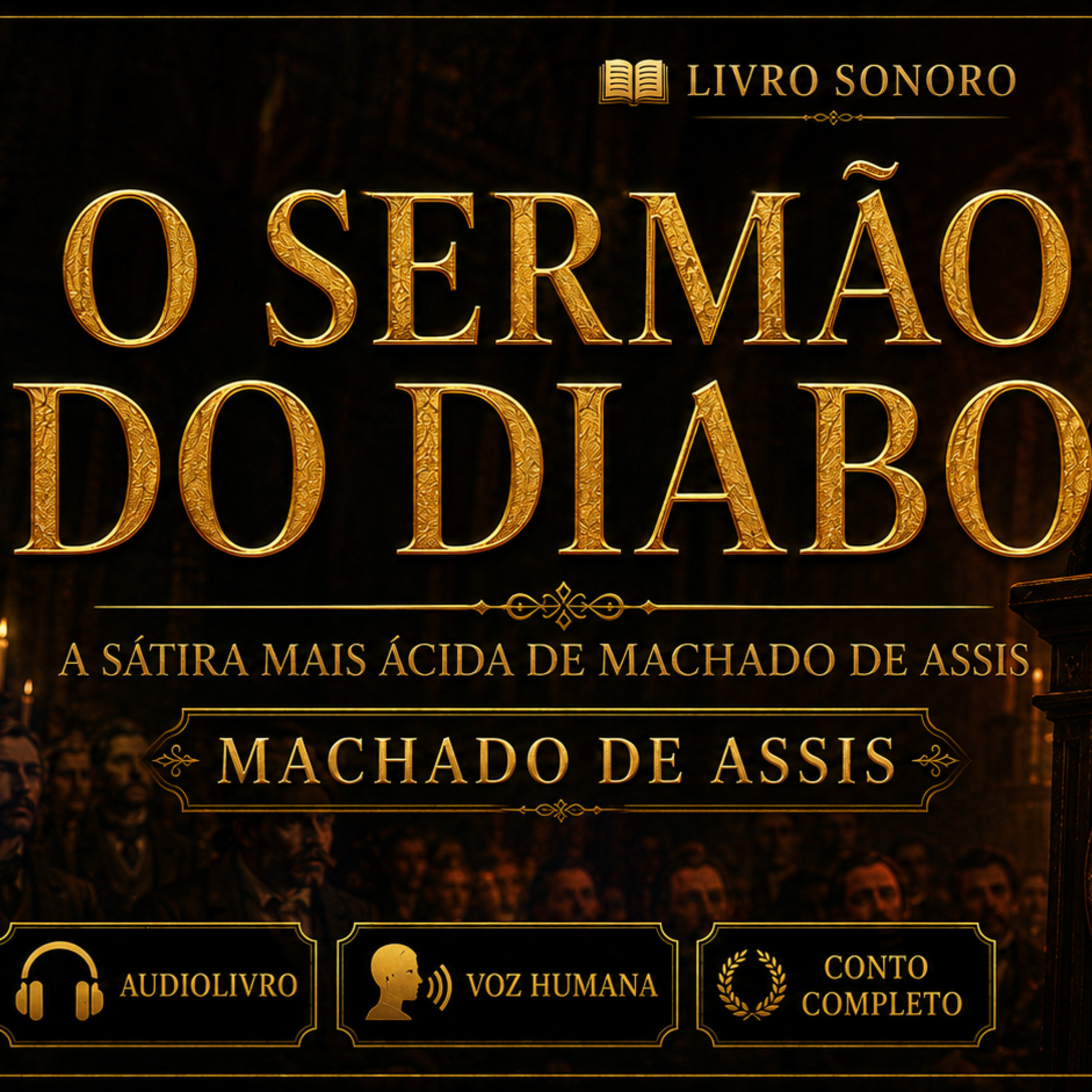 O Sermão do Diabo — A Sátira Mais Ácida de Machado de Assis | Audiolivro