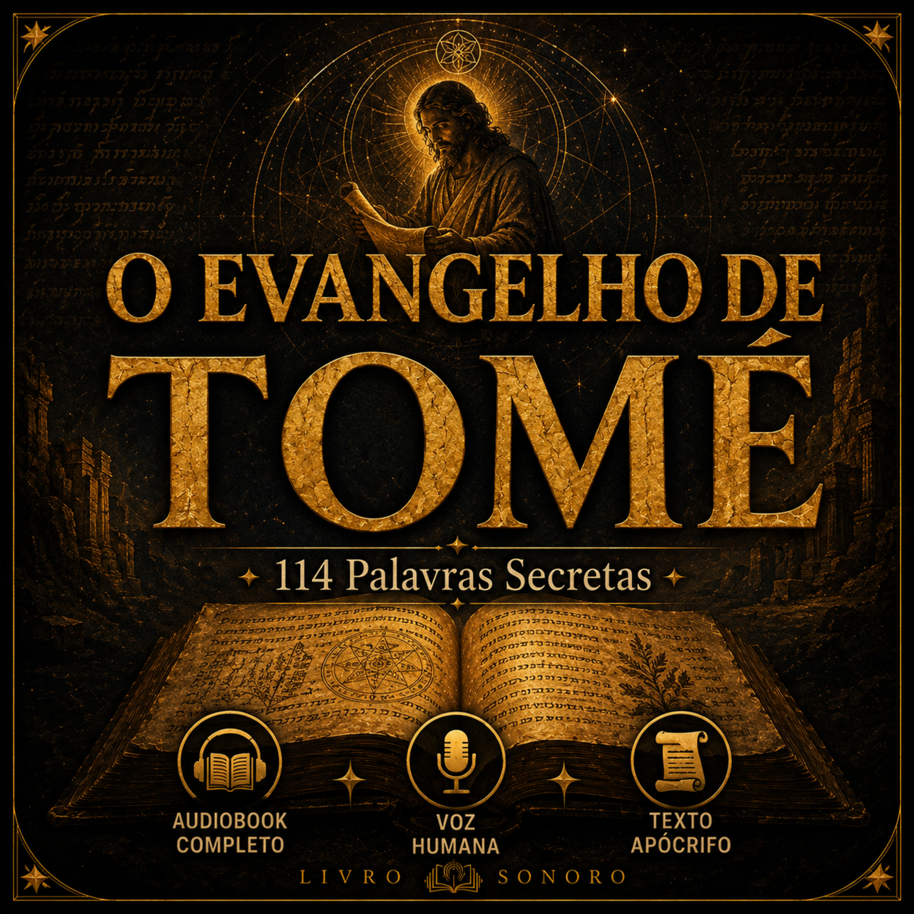O EVANGELHO DE TOMÉ: As 114 Palavras Secretas que Roma Apagou da Bíblia —Audiolivro Completo