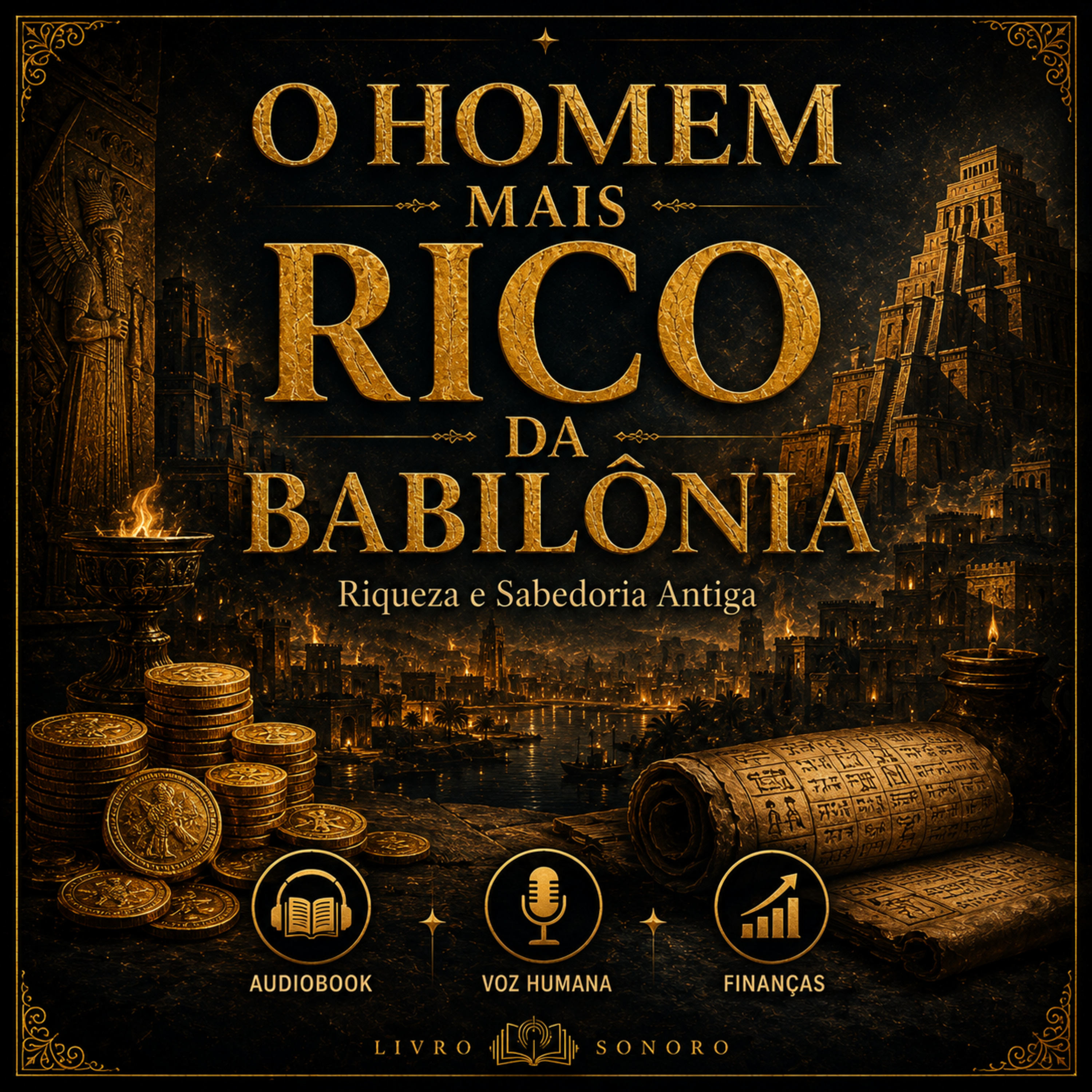 O Homem Mais Rico da Babilônia, de George S. Clason (Audiolivro em portugues)