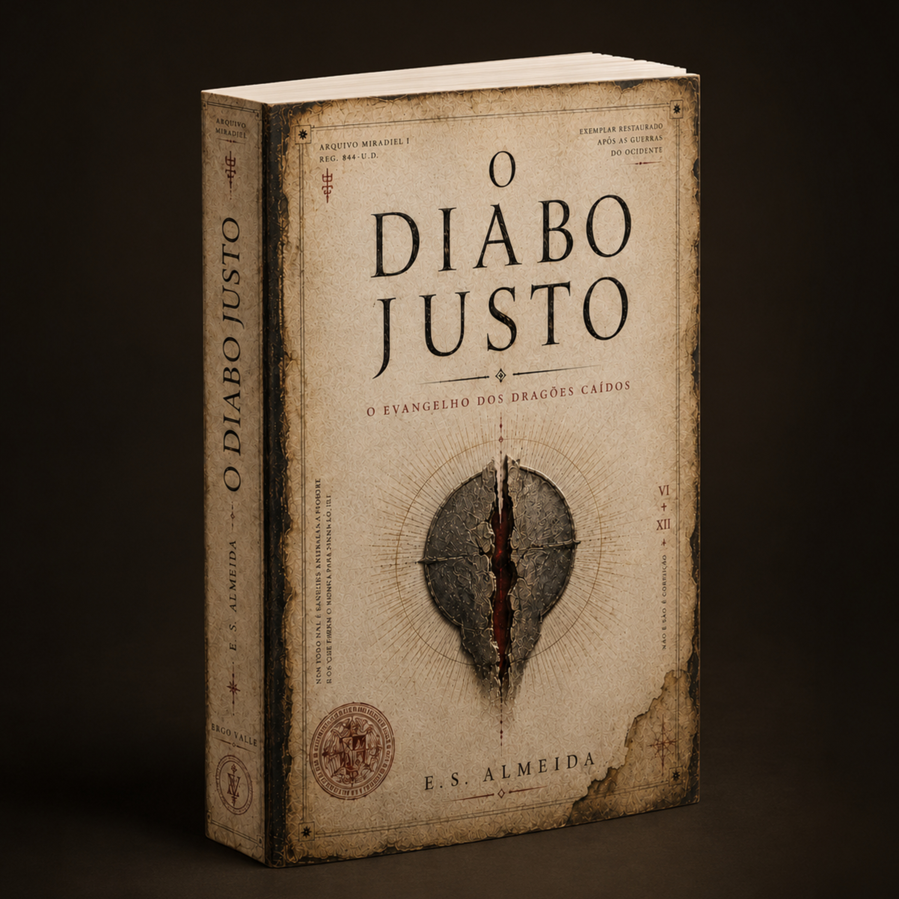 O DIABO JUSTO | Conheça o novo livro de E. S. Almeida