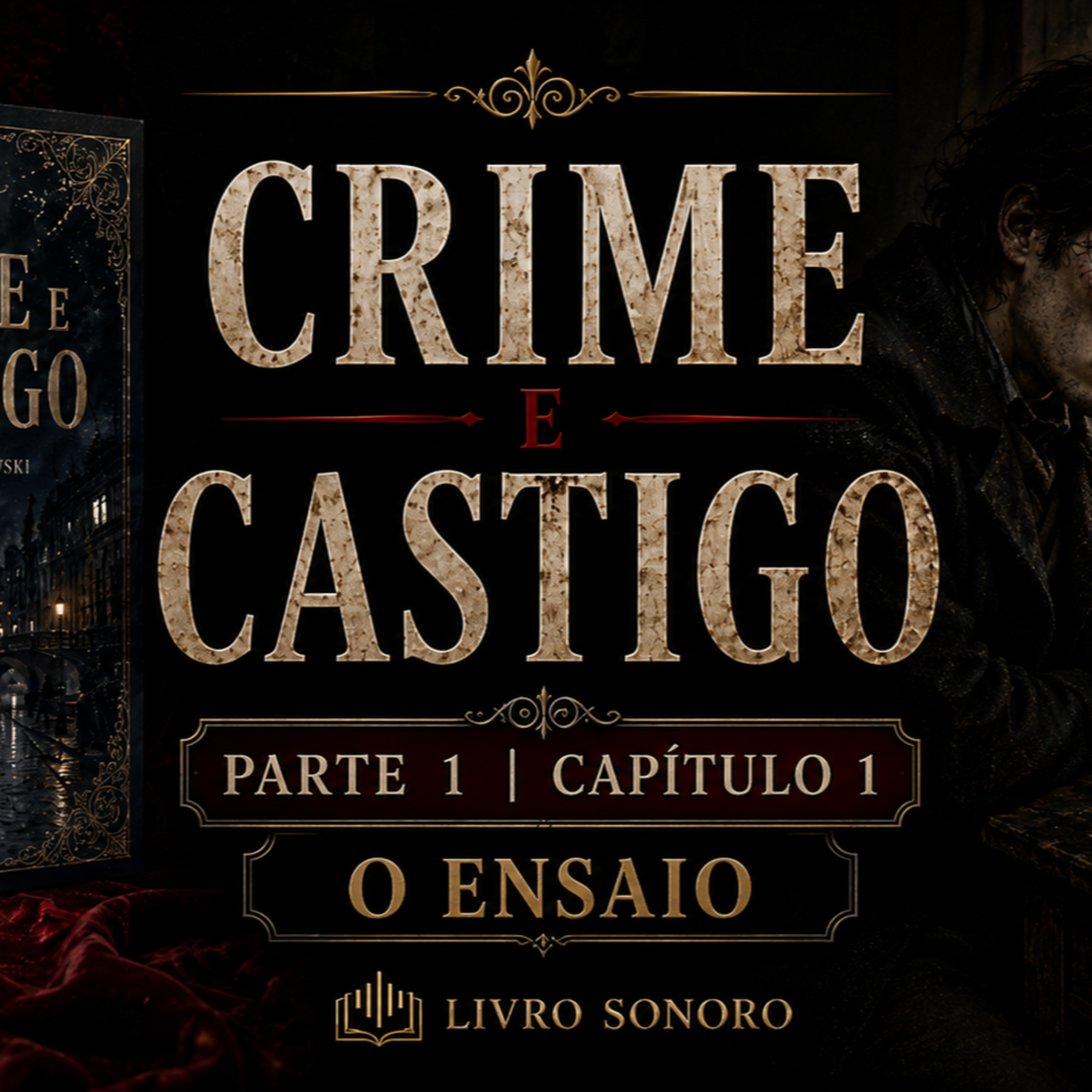 CRIME E CASTIGO — CAPÍTULO 1: O ENSAIO | FIODÓR DOSTOIÉVSKI | AUDIOLIVRO