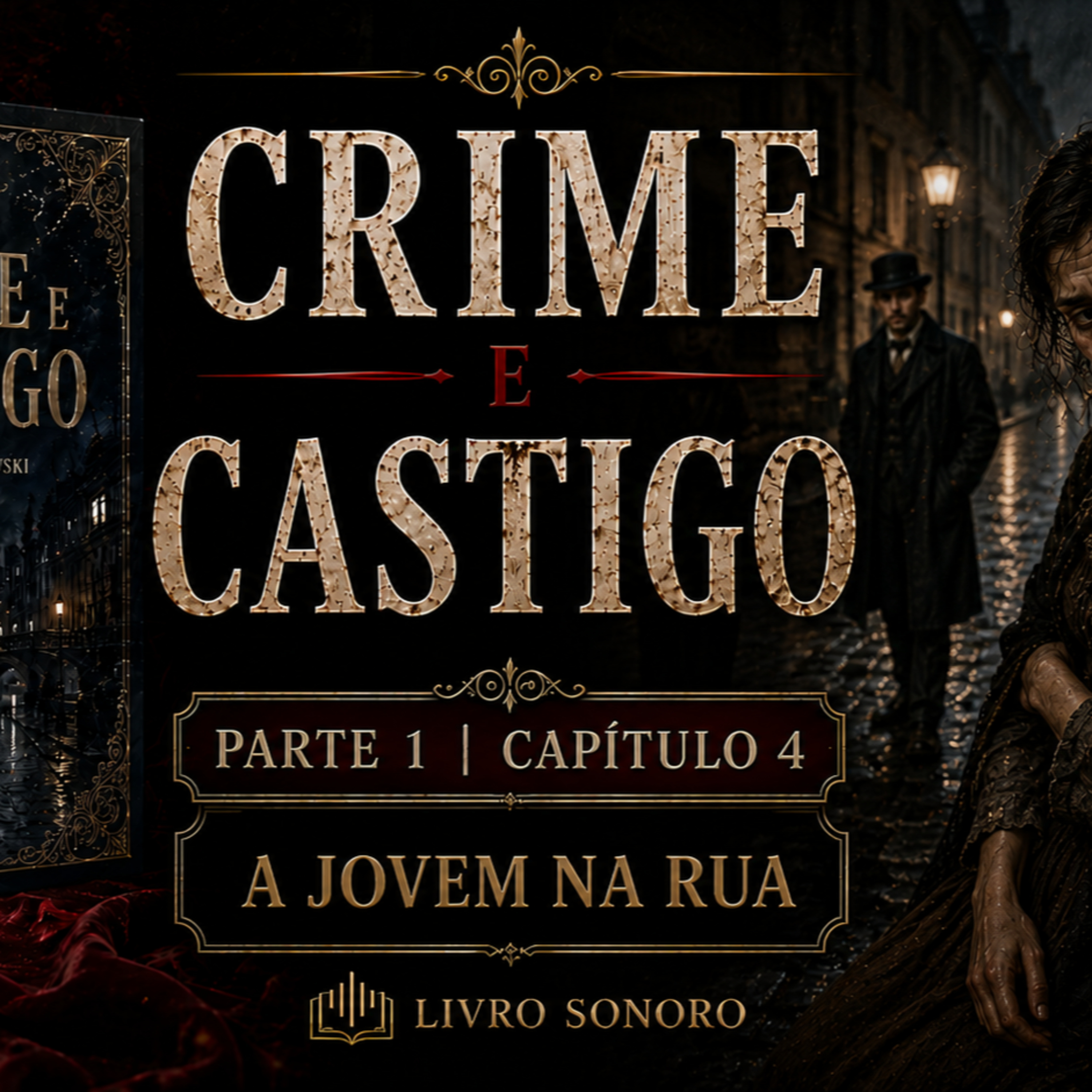 CRIME E CASTIGO — CAPÍTULO 4: O ENCONTRO | FIODÓR DOSTOIÉVSKI | AUDIOLIVRO