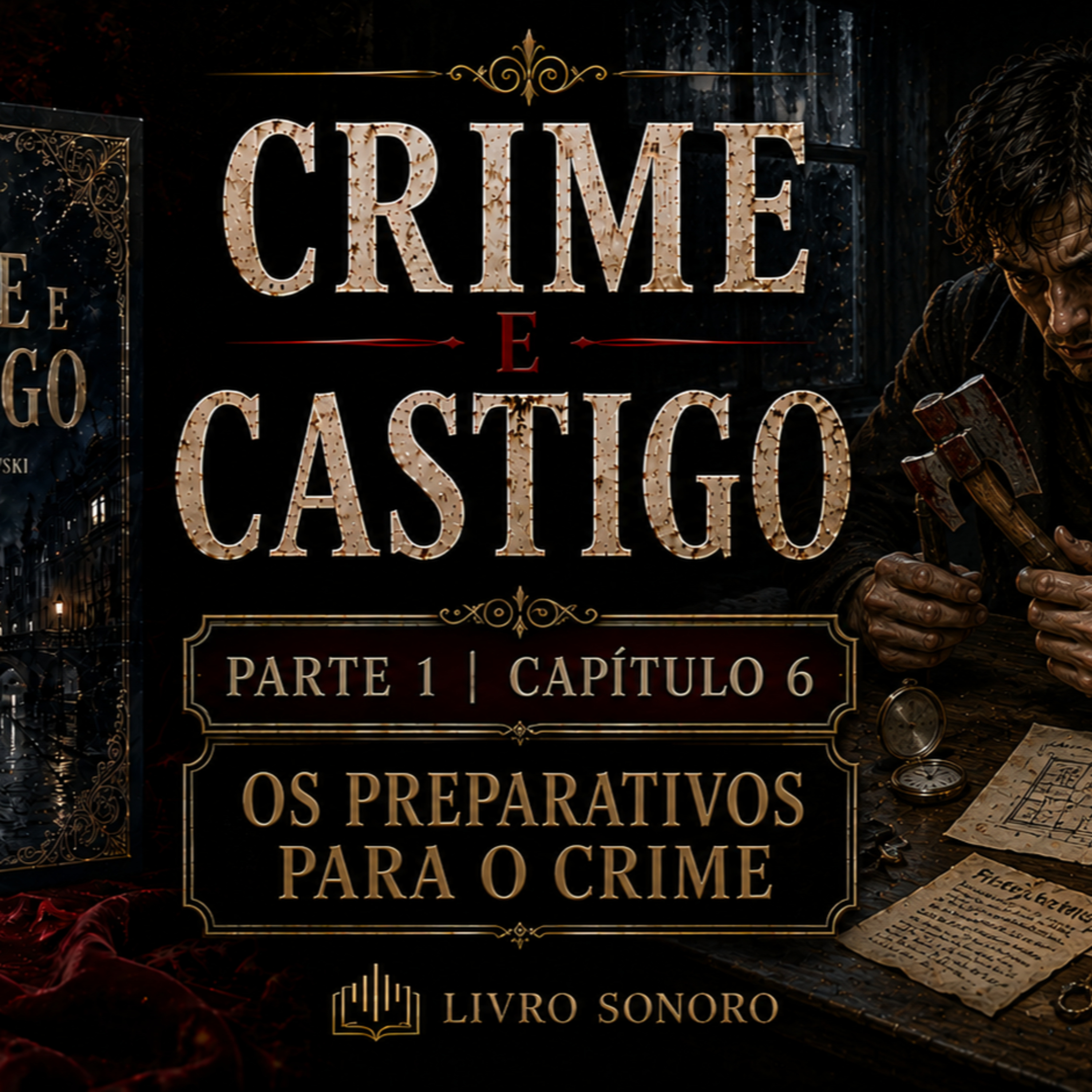 CRIME E CASTIGO — CAPÍTULO 6: A DECISÃO | FIODÓR DOSTOIÉVSKI | AUDIOLIVRO