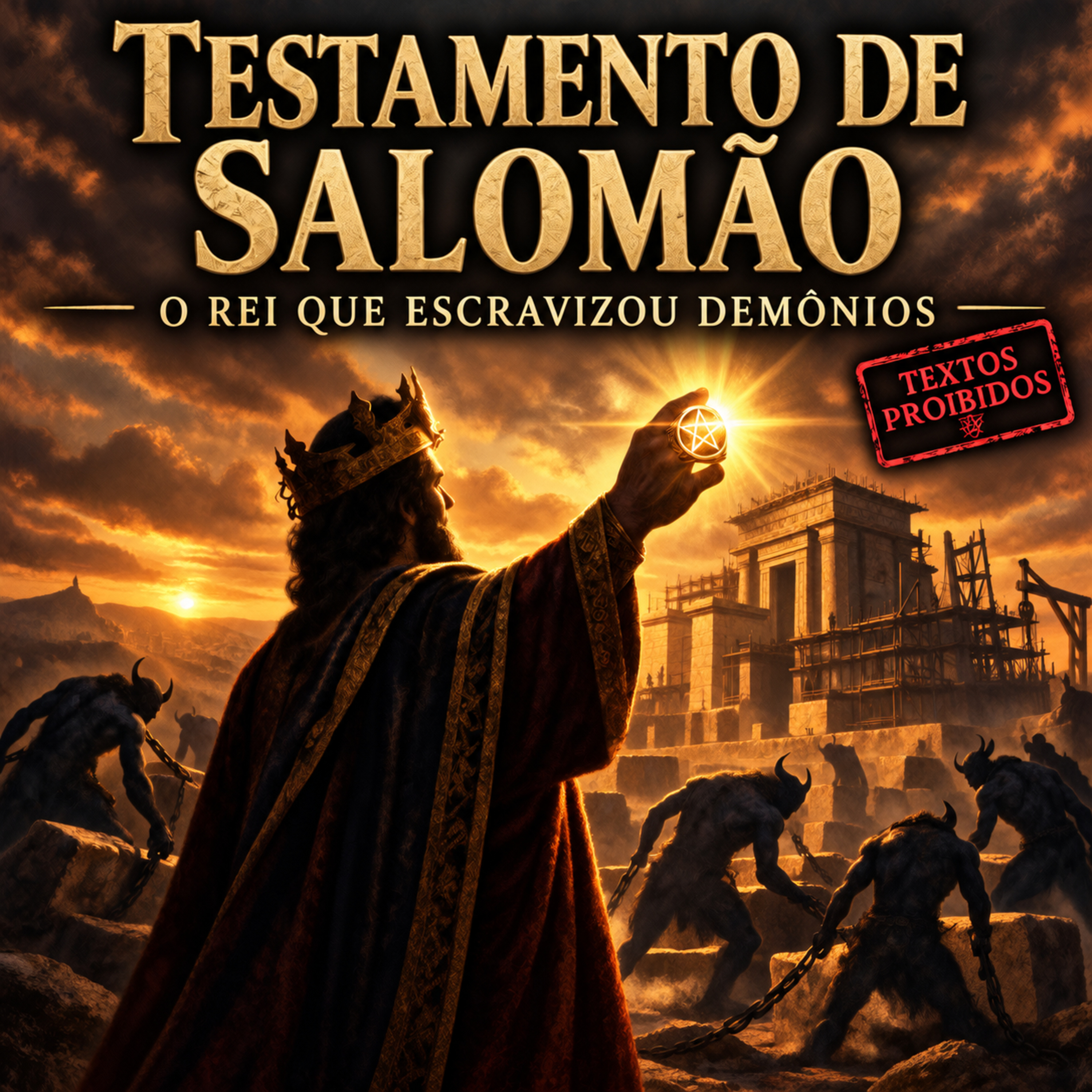 ENTENDA O TESTAMENTO DE SALOMÃO — O Anel que Controlava 36 Demônios