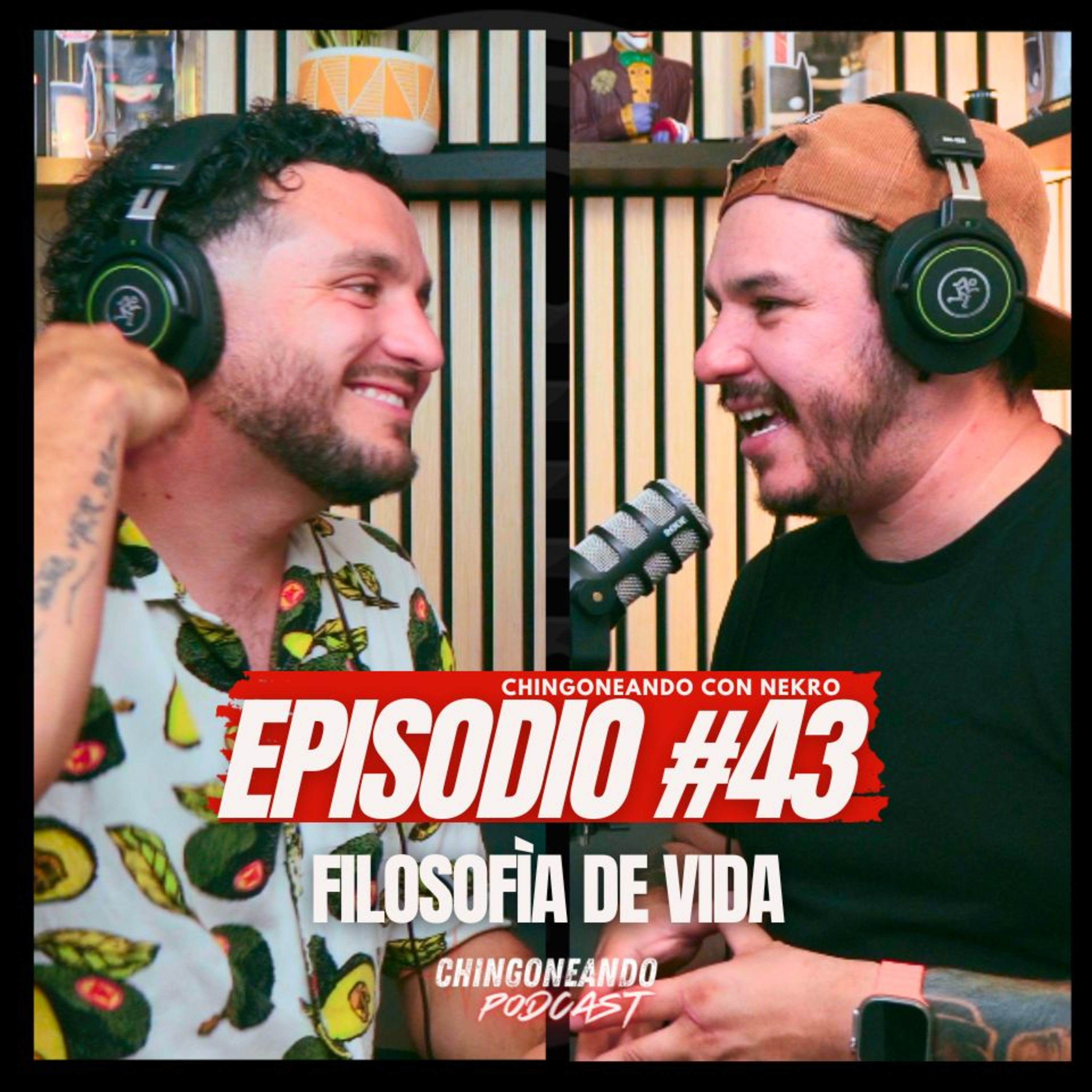  CHINGONEANDO #43 CON NEKRO | Filosofía de vida, rap y el camino del inmigrante episode artwork