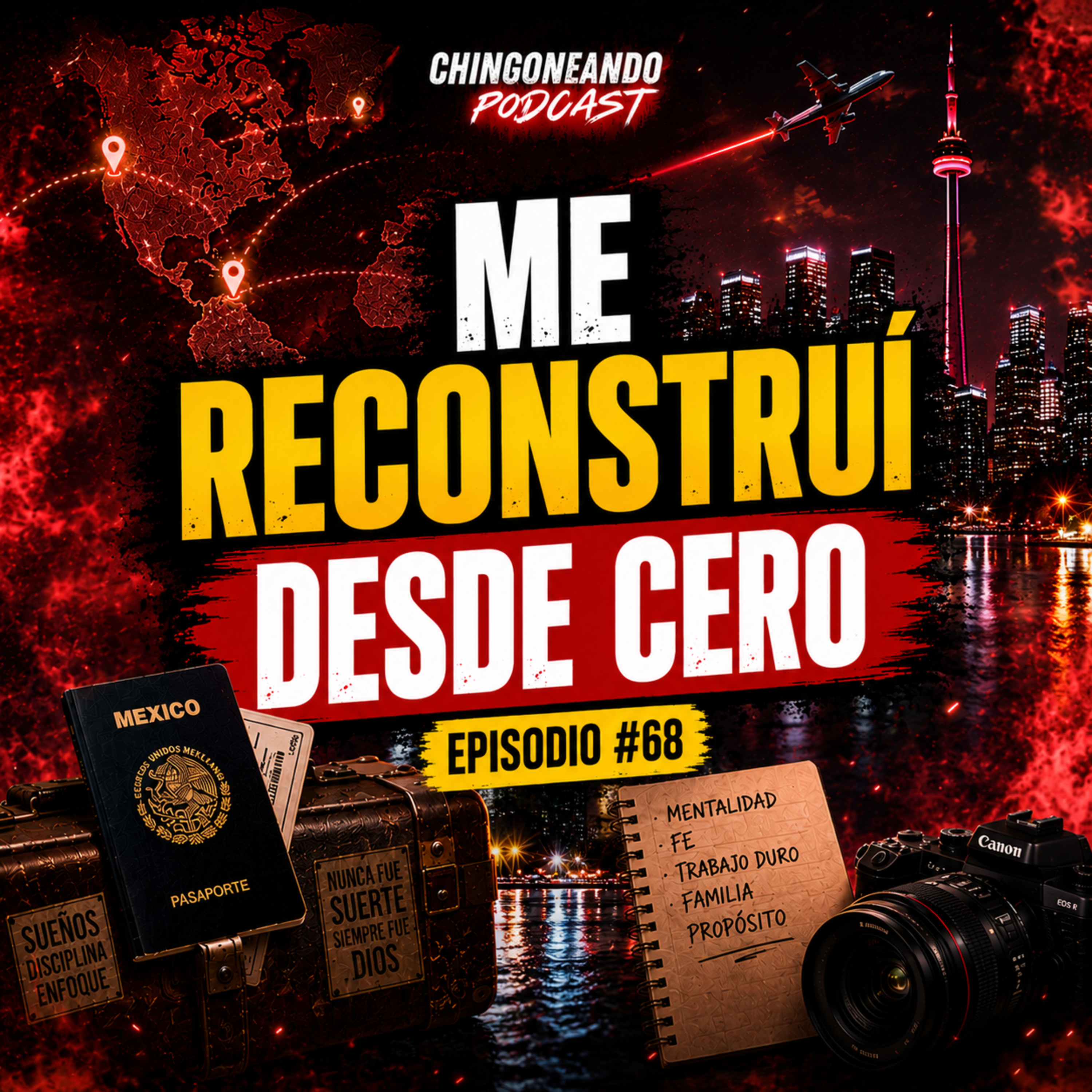 Chingoneando #69 | Mared Pavón “Mis Carnitas” | Migrar, Emprender y Construir una Mentalidad Ganadora  episode artwork