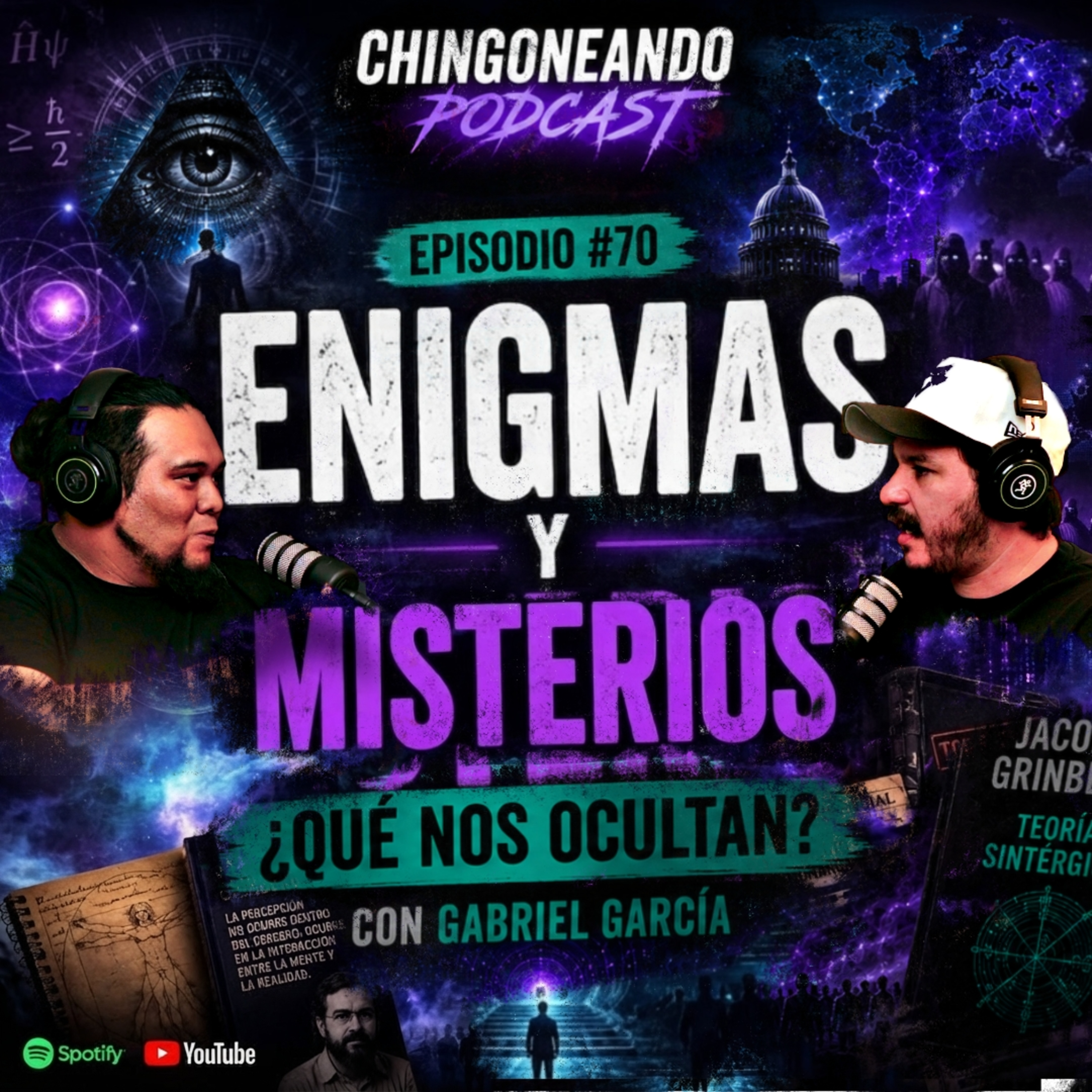 #70| Física Cuántica, Jacobo Grinberg y los Grandes Misterios del mundo con Gabriel Garcia episode artwork