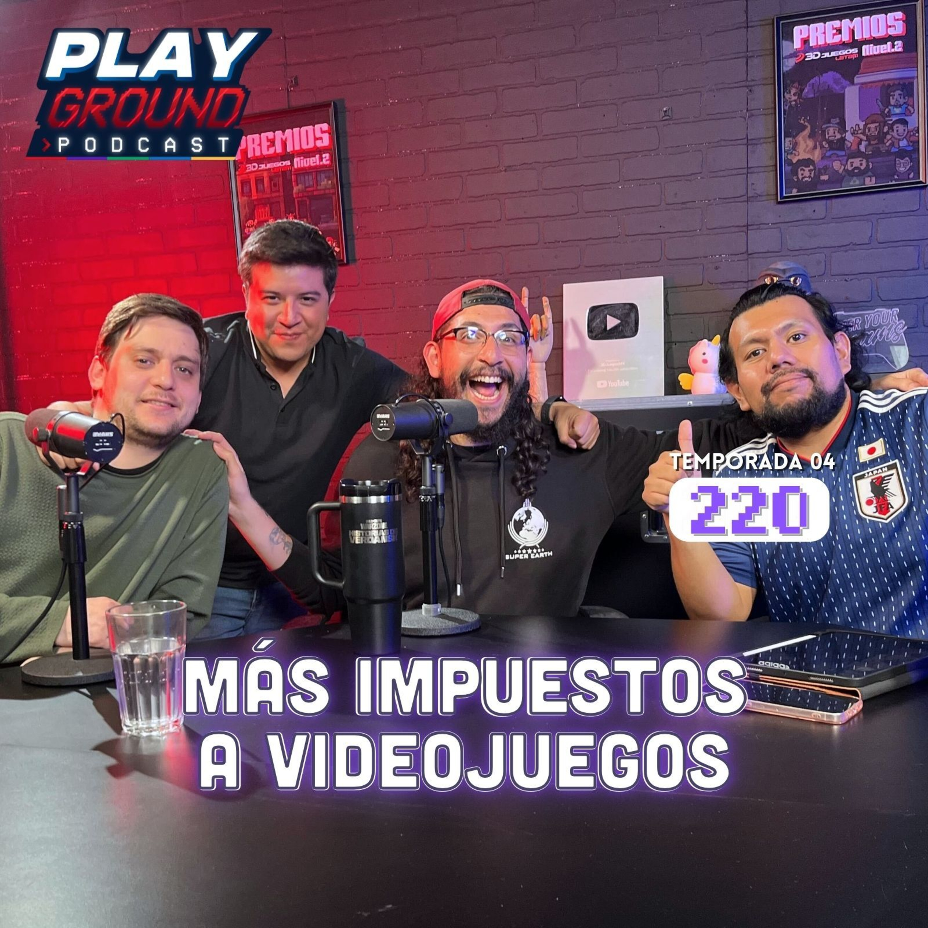 Playground Show Episodio 220 🔴 ¡El gobierno mexicano pondrá impuestos a los videojuegos violentos! episode artwork