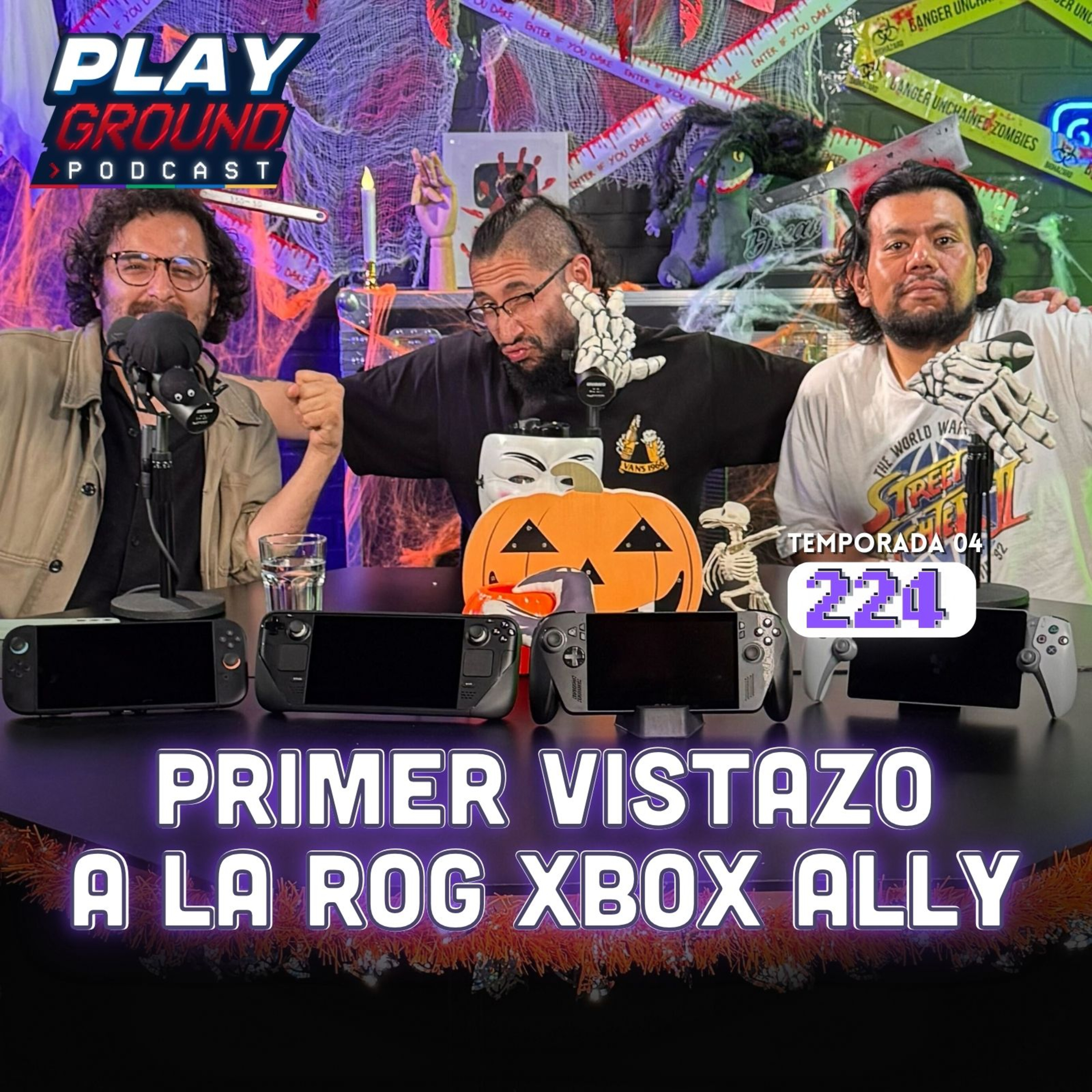 Playground Show Episodio 224 - ¡Ya tenemos la XBOX ROG ALLY y Pokémom Z-A! episode artwork