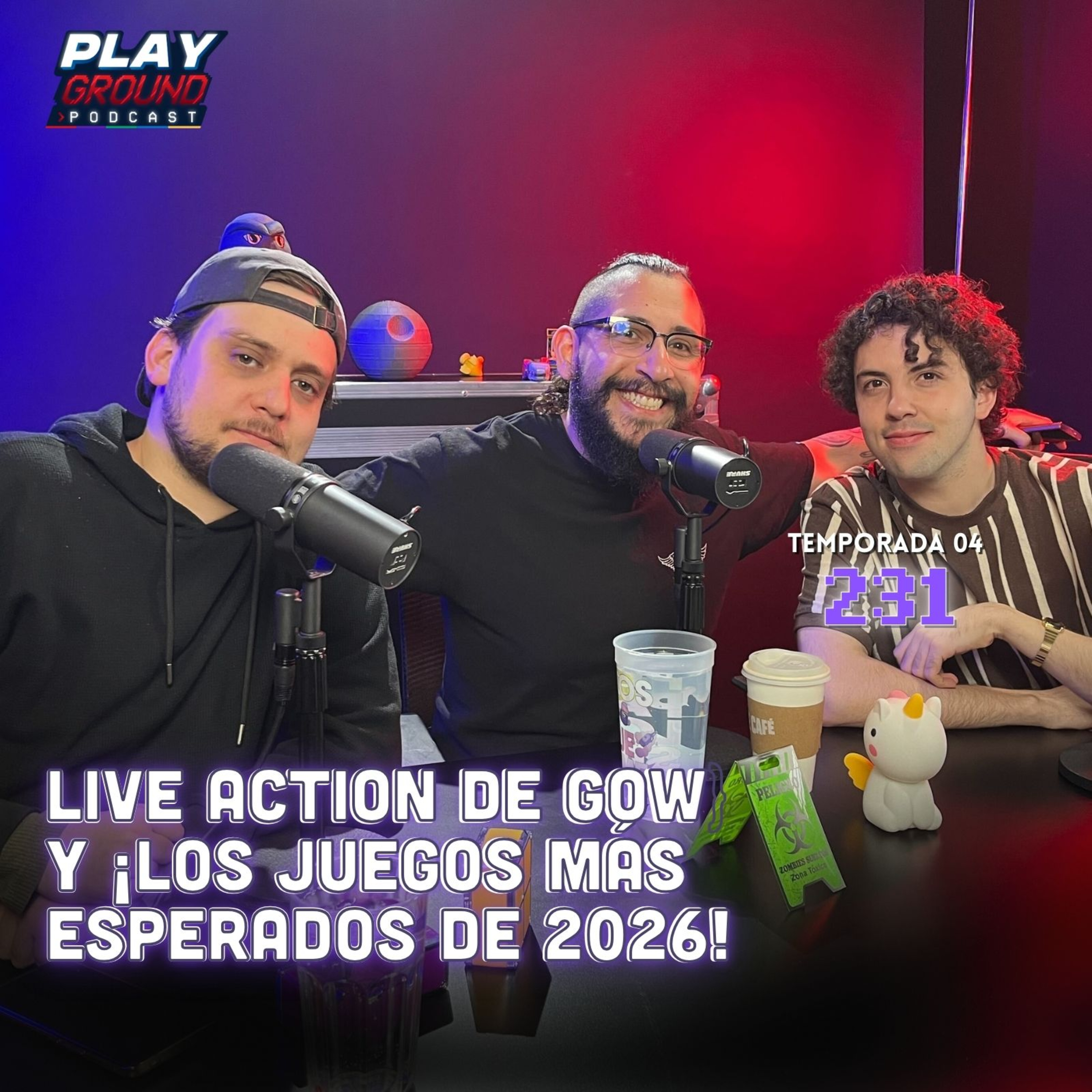 Playground Show Episodio 231 - Live Action de GOW y ¡Los juegos MÁS ESPERADOS de 2026! episode artwork