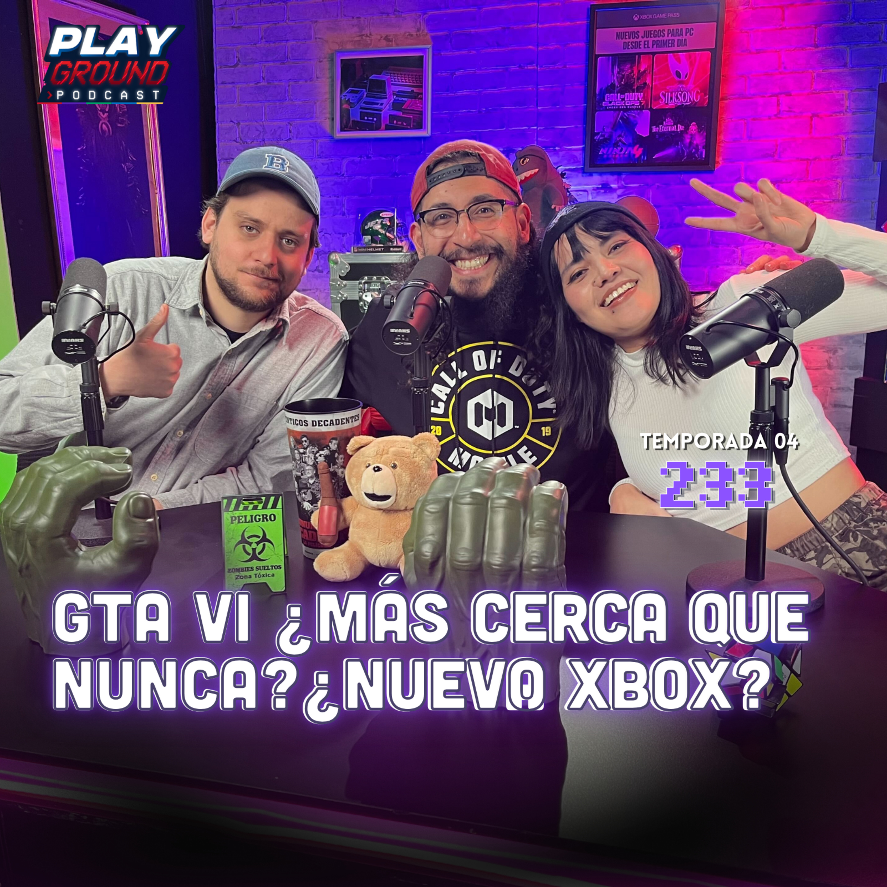 Playground Show Episodio 234 - ¡MÁS INFORMACIÓN DE GTA 6! Y ¿NUEVA CONSOLA DE XBOX? episode artwork