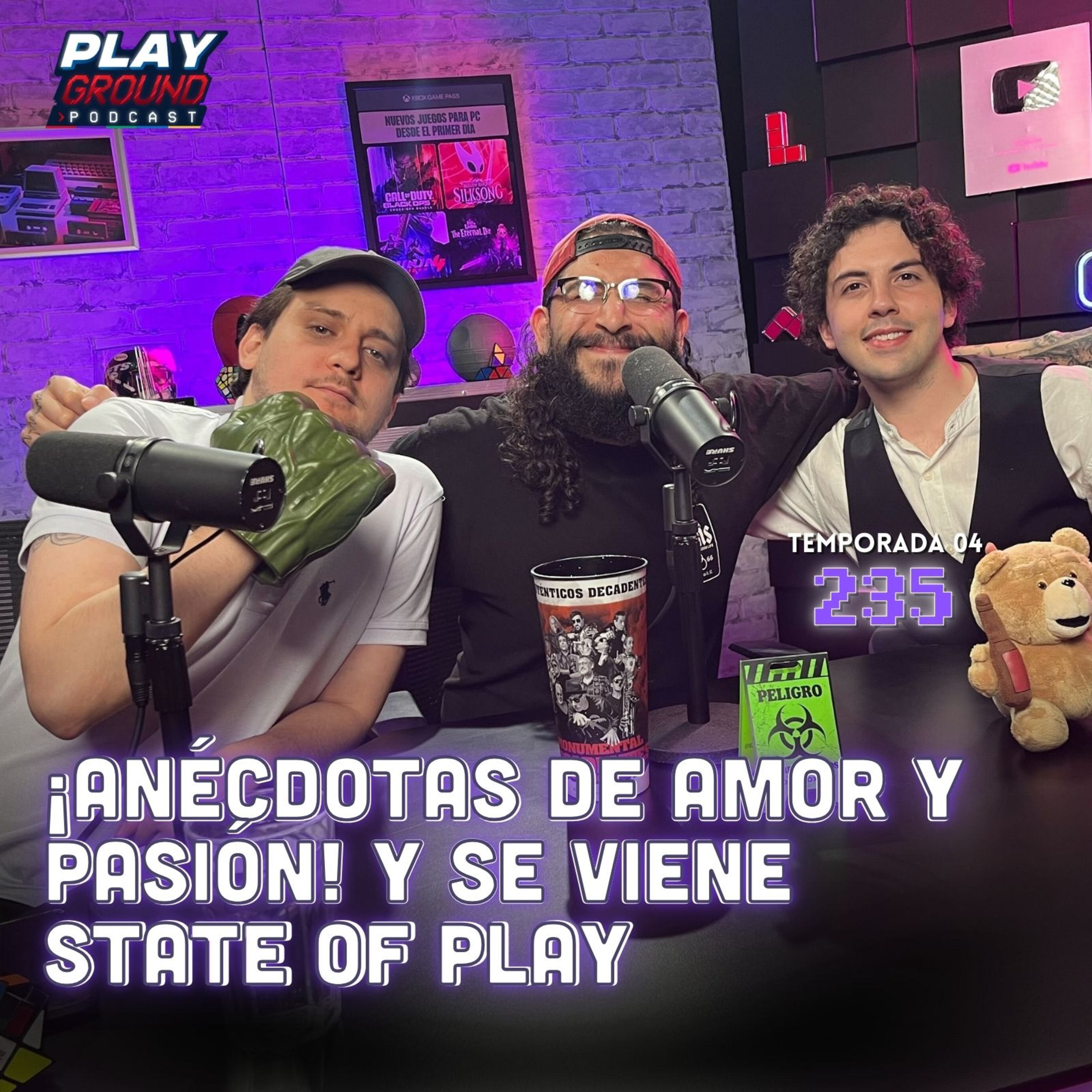 Playground Show Episodio 235 - ¡ANÉCDOTAS de AMOR y PASIÓN! Y se viene STATE OF PLAY episode artwork