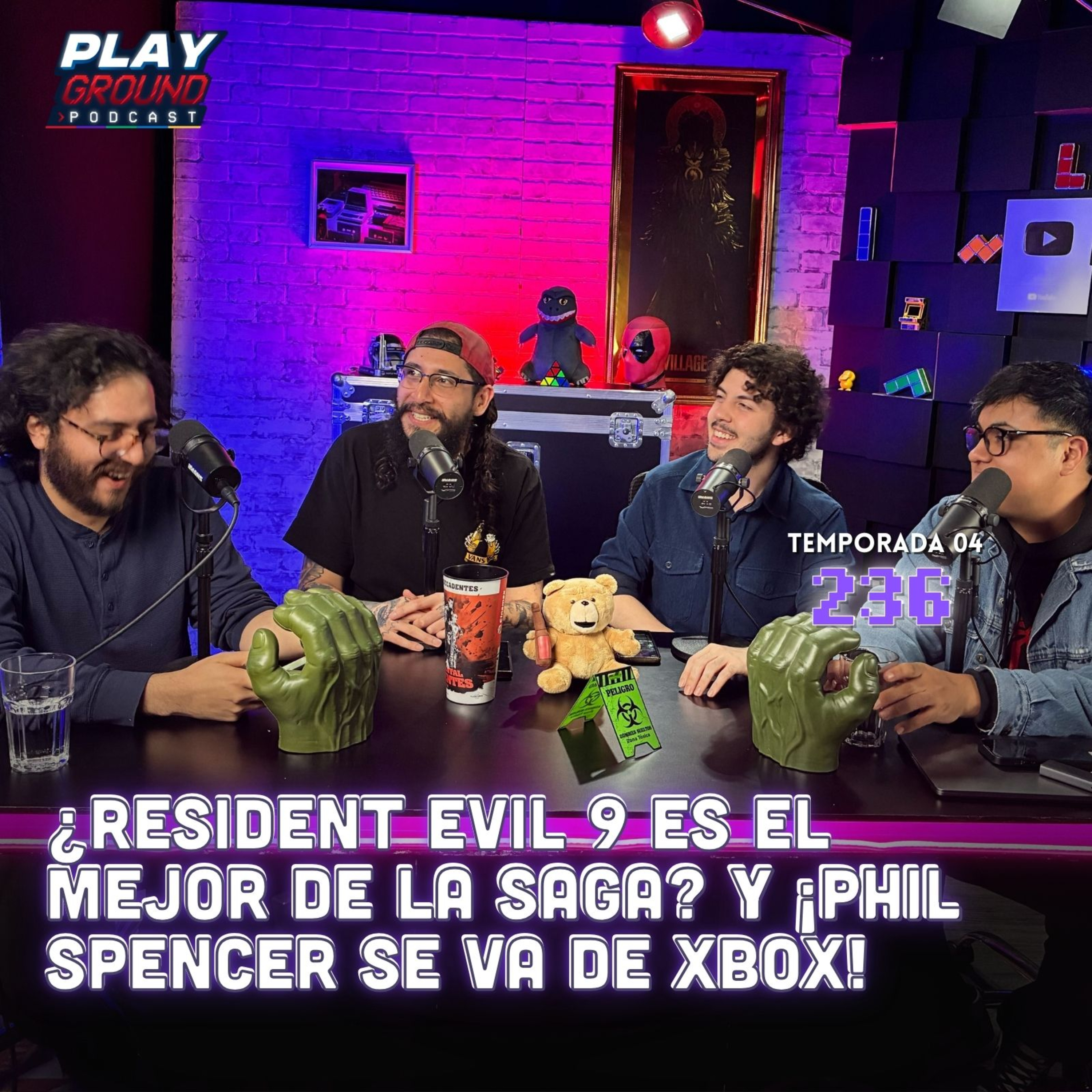 Playground Show Episodio 236 - ¿Resident Evil 9 es el mejor de la SAGA? Y ¡Phil spencer se va de XBOX! episode artwork