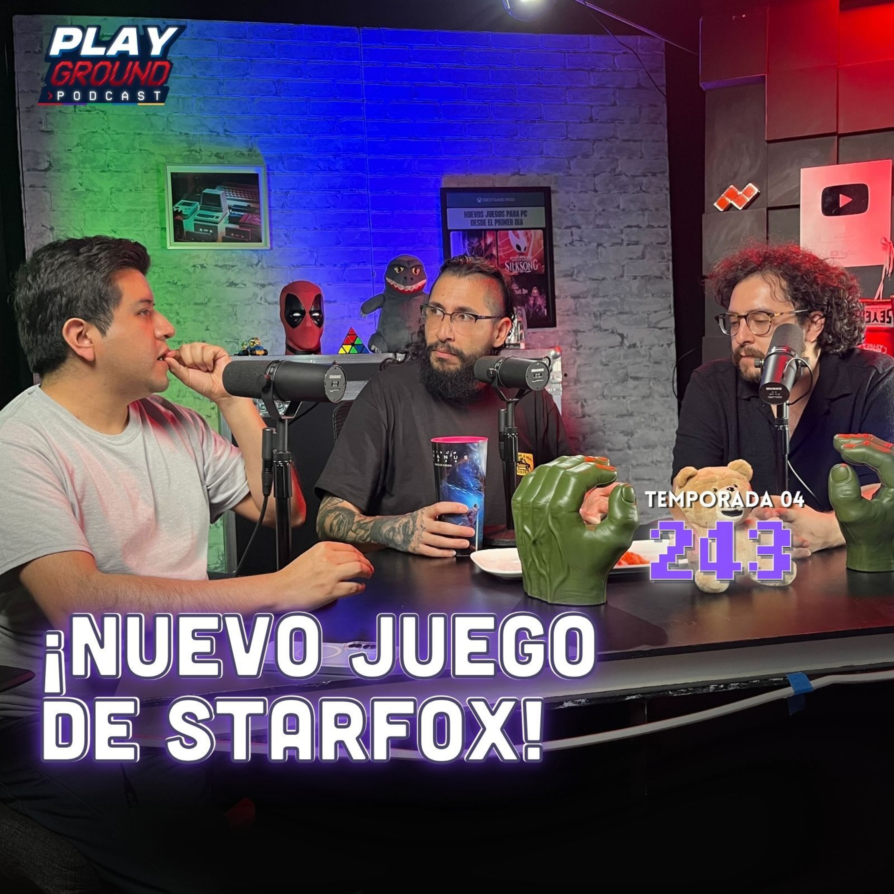 ¡REACCIONAMOS AL NUEVO STAR FOX! BTS, XBOX y Stranger Than Heaven 🔴 Playground Show Episodio 243 episode artwork