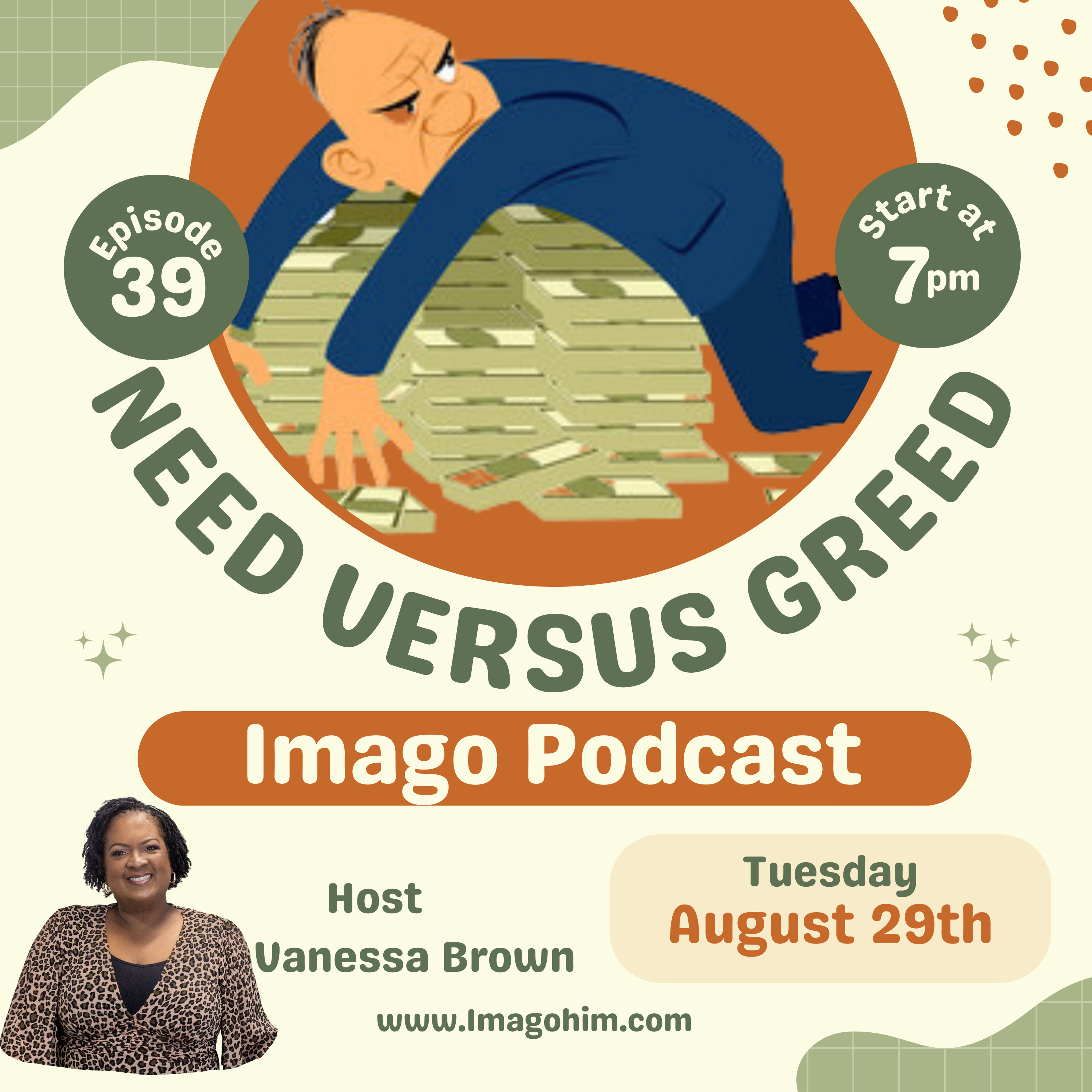 Need vs. Greed episode artwork