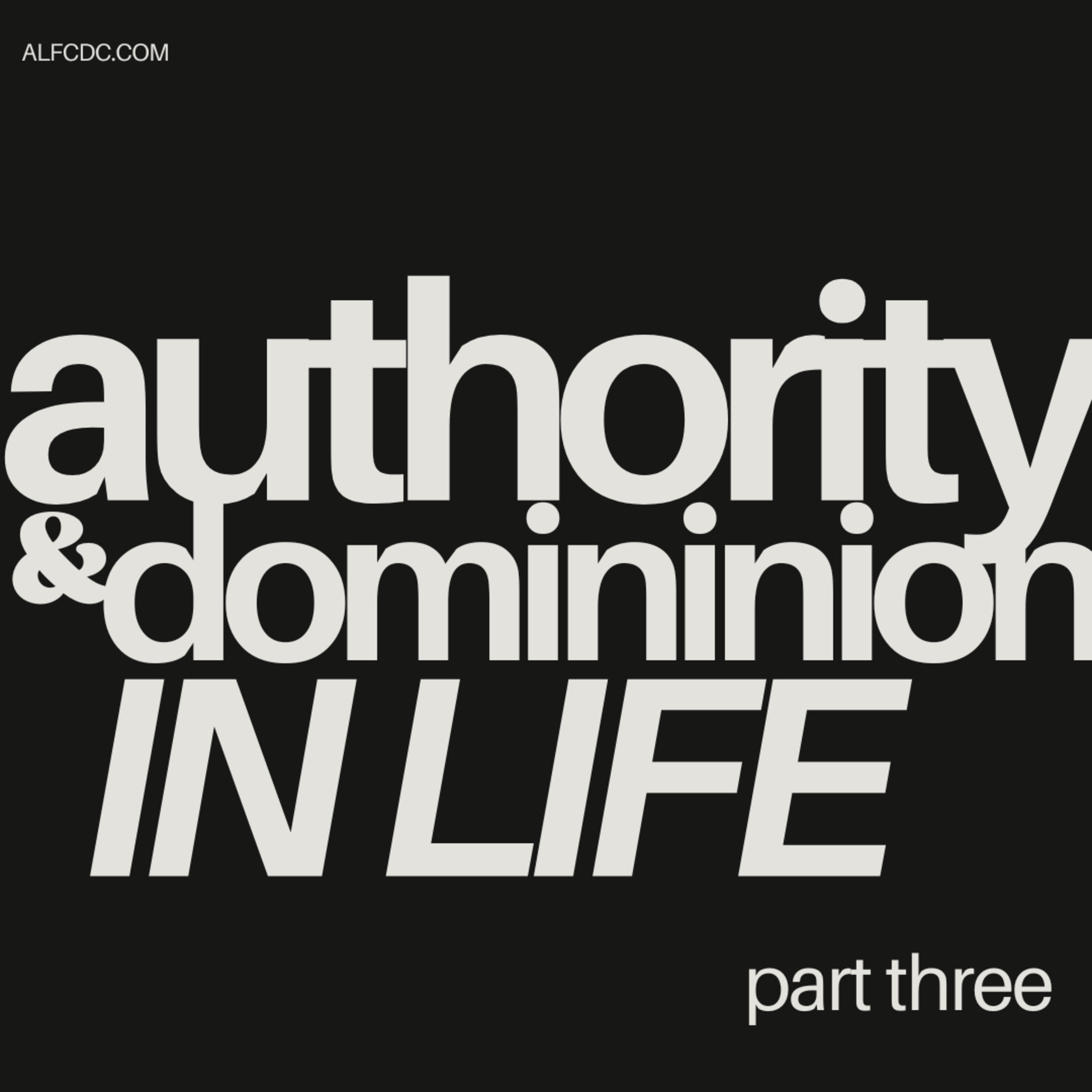 Authority & Dominion in Life pt. 3: The Power of Your Words episode artwork