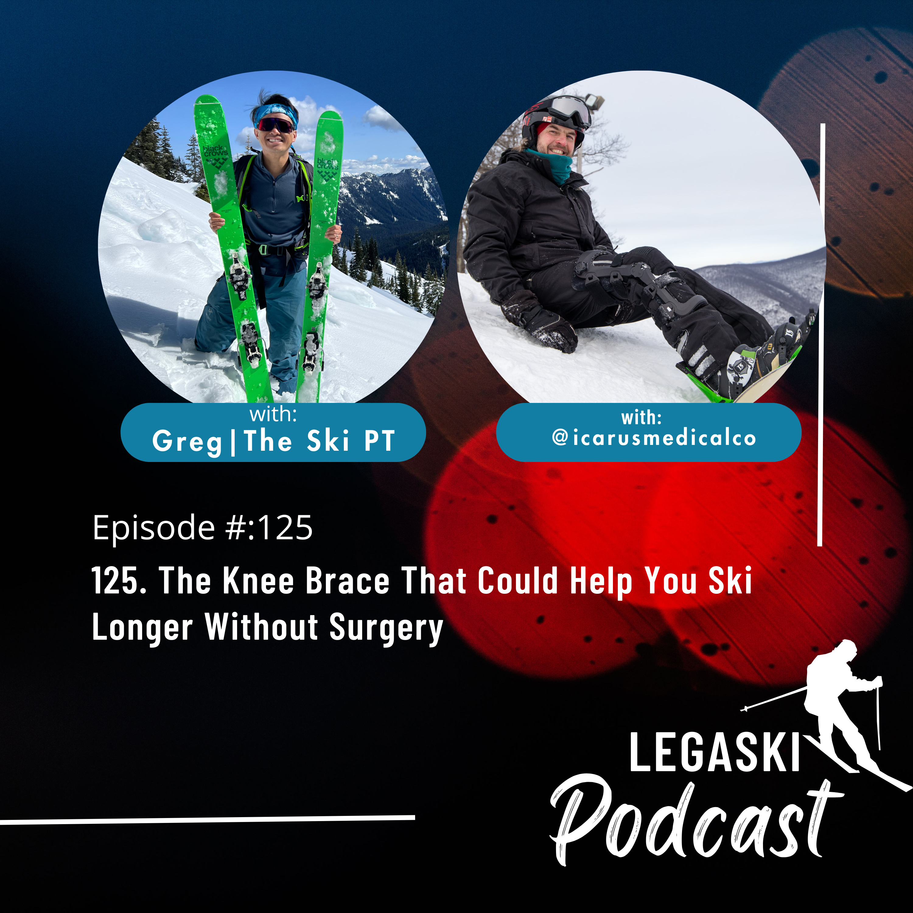125. The Knee Brace That Could Help You Ski Longer Without Surgery episode artwork
