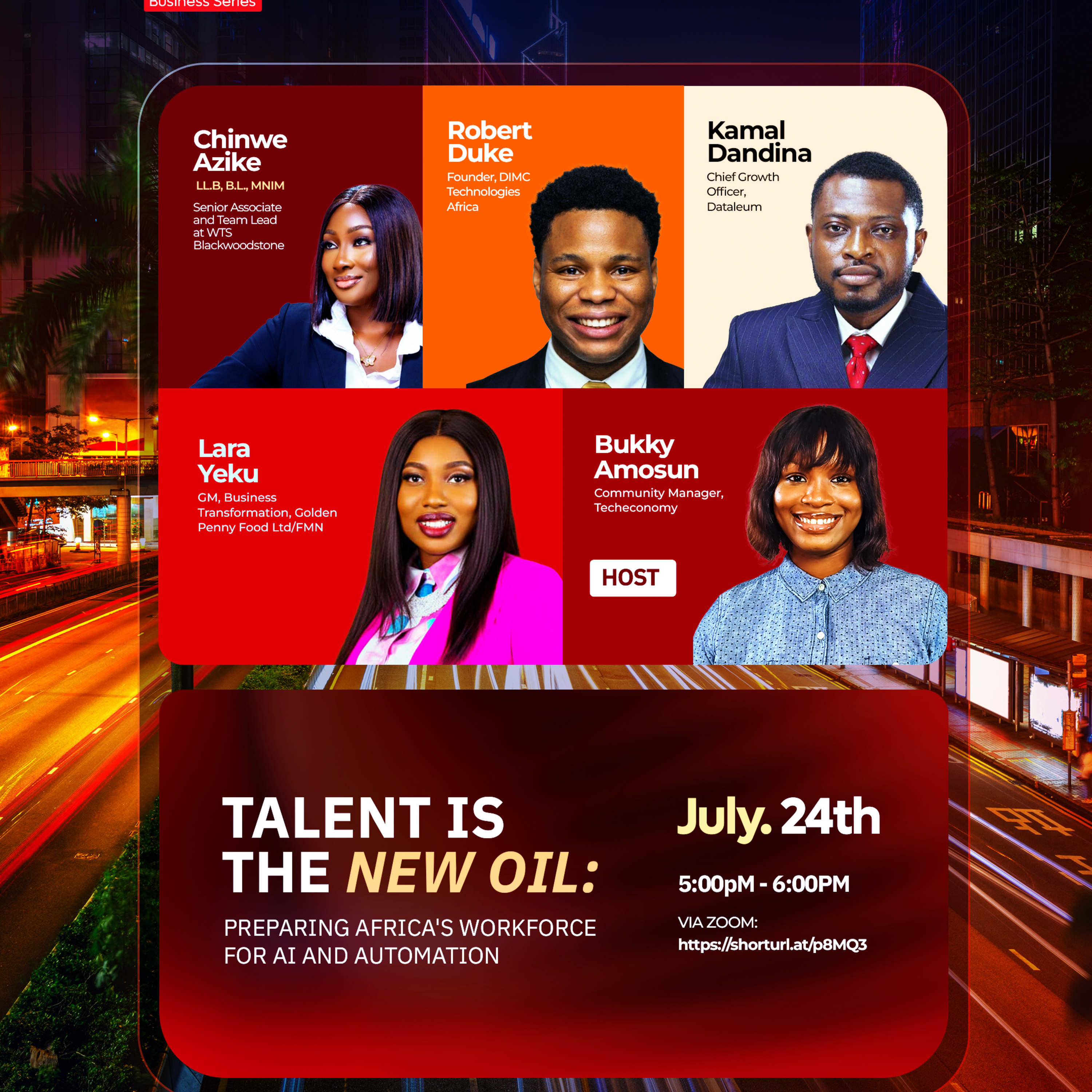 Talent is the New Oil. Is Africa's workforce ready for the AI era? episode artwork