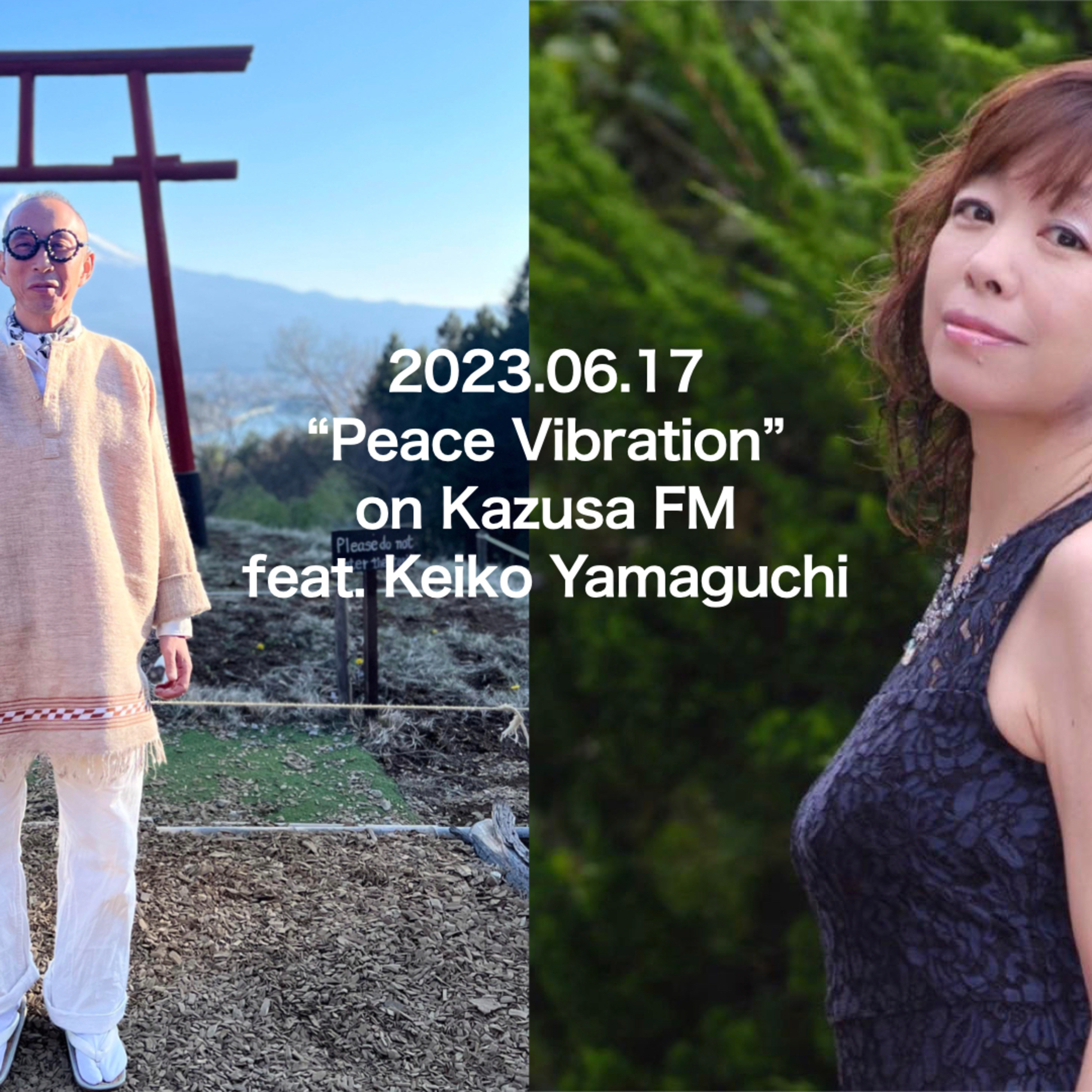 2023年6月17日 Peace Vibration with 山口惠子 episode artwork
