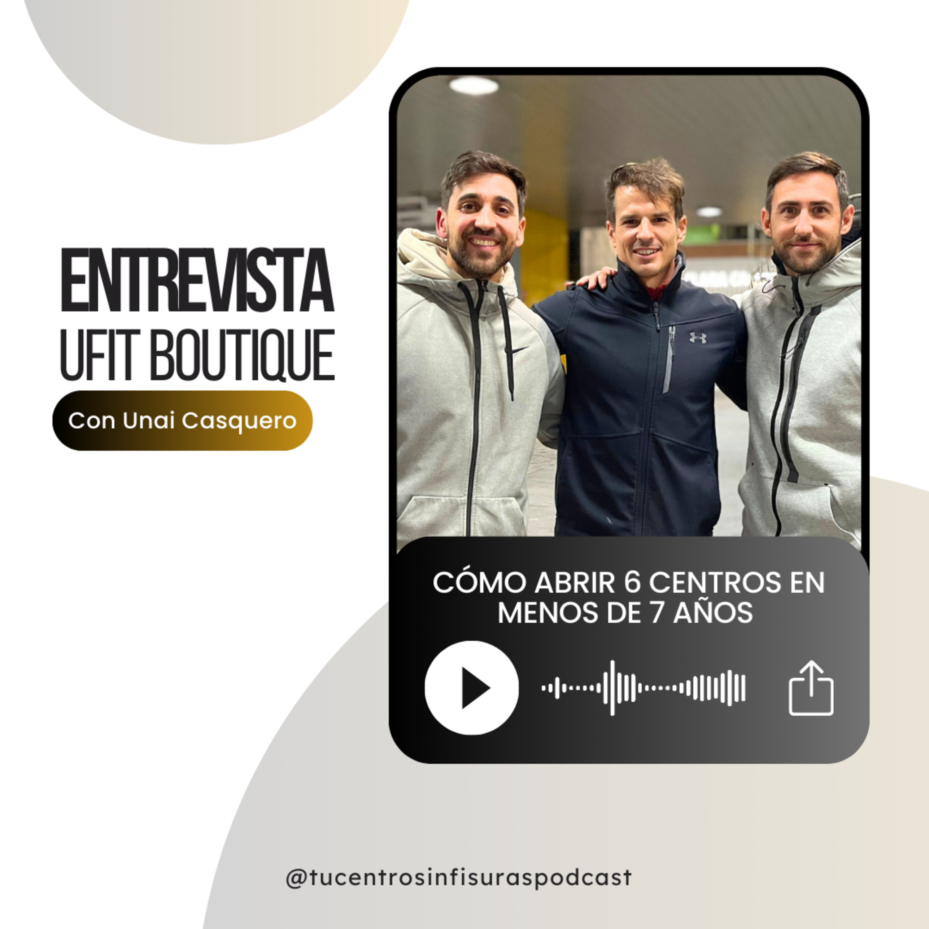 Cómo ABRIR 6 CENTROS EN MENOS DE 7 AÑOS. Entrevista UFIT con Unai Casquero  episode artwork