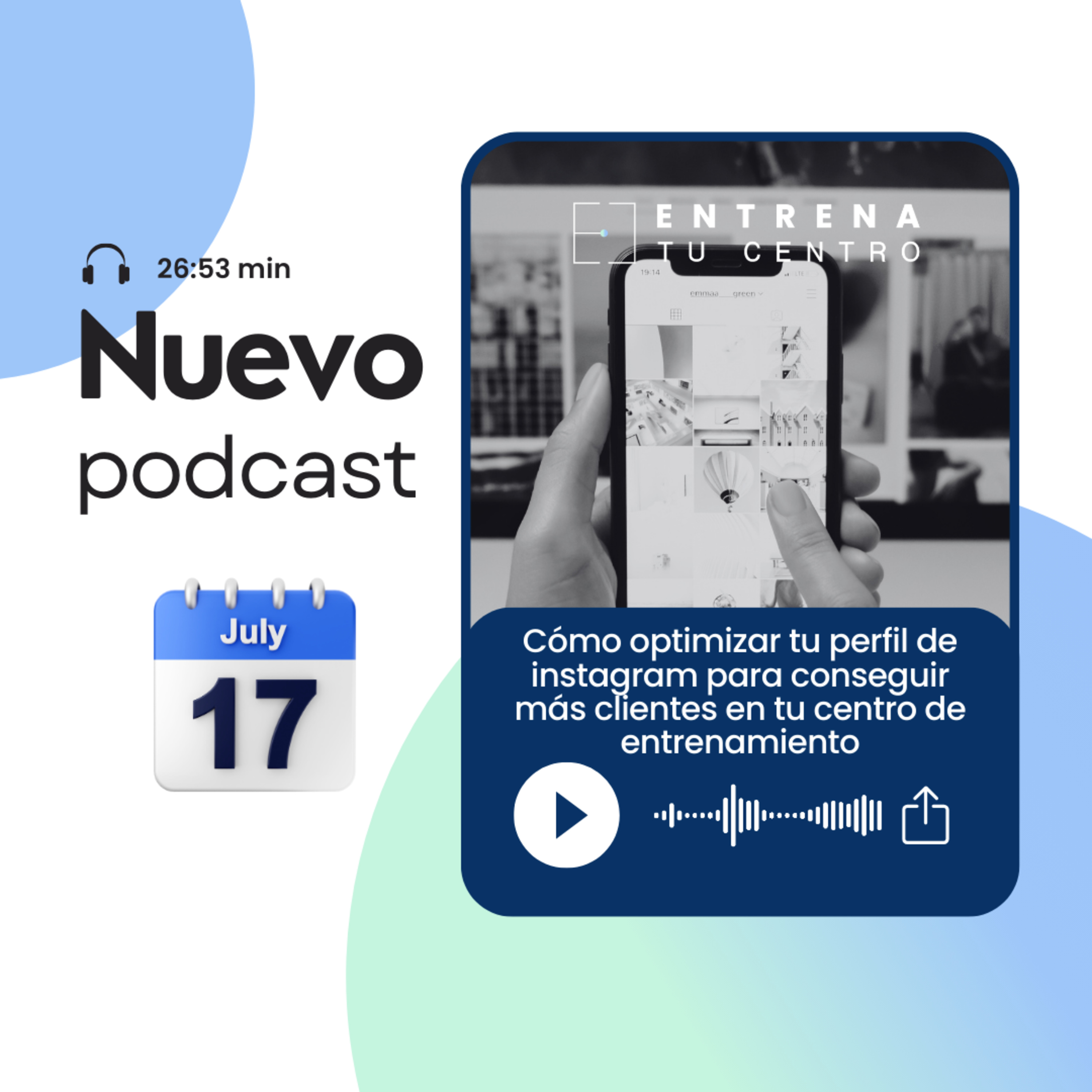 42. Cómo optimizar tu perfil de instagram para conseguir más clientes en tu centro de entrenamiento