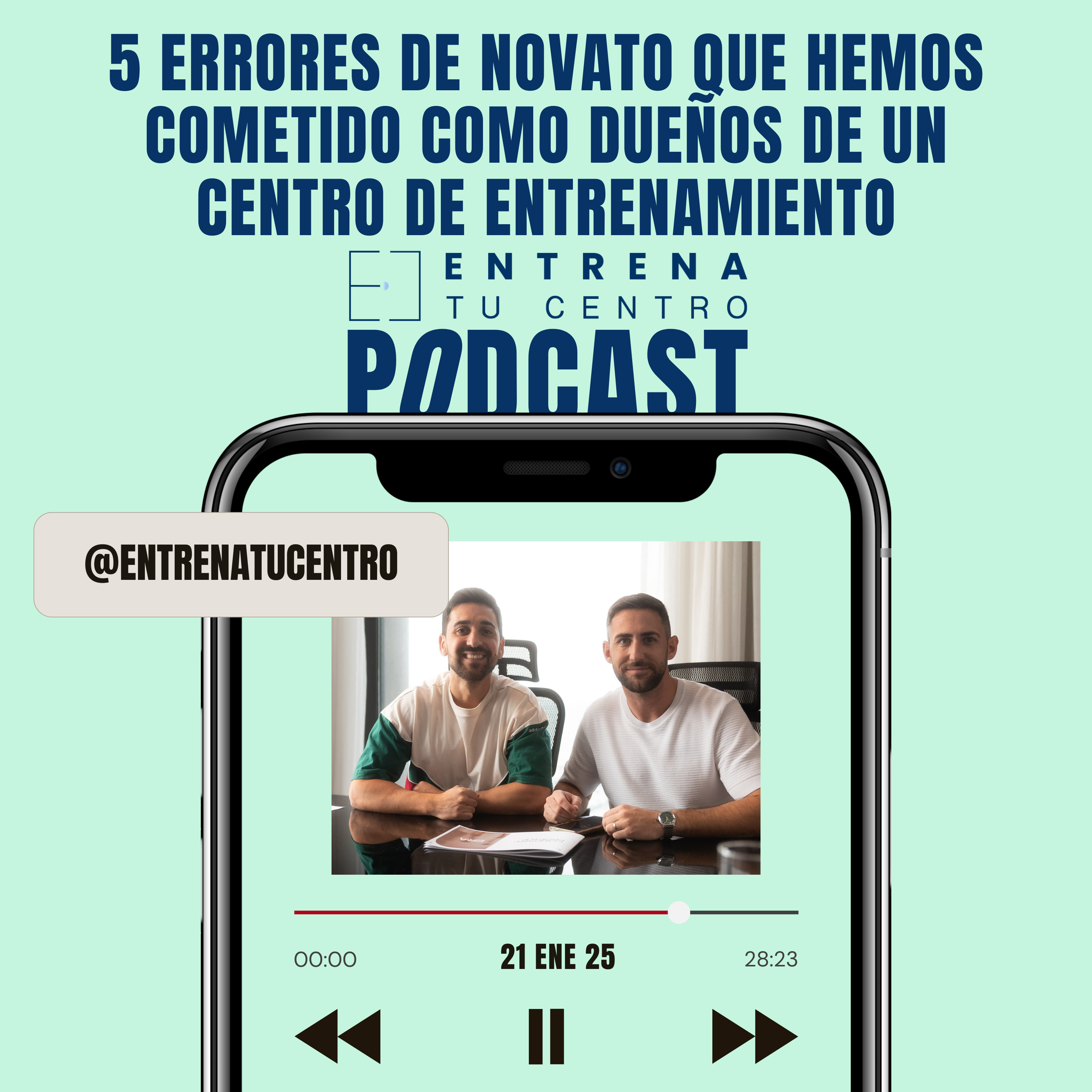 #59. 5 ERRORES DE NOVATO que hemos cometido como dueños de un centro de entrenamiento episode artwork