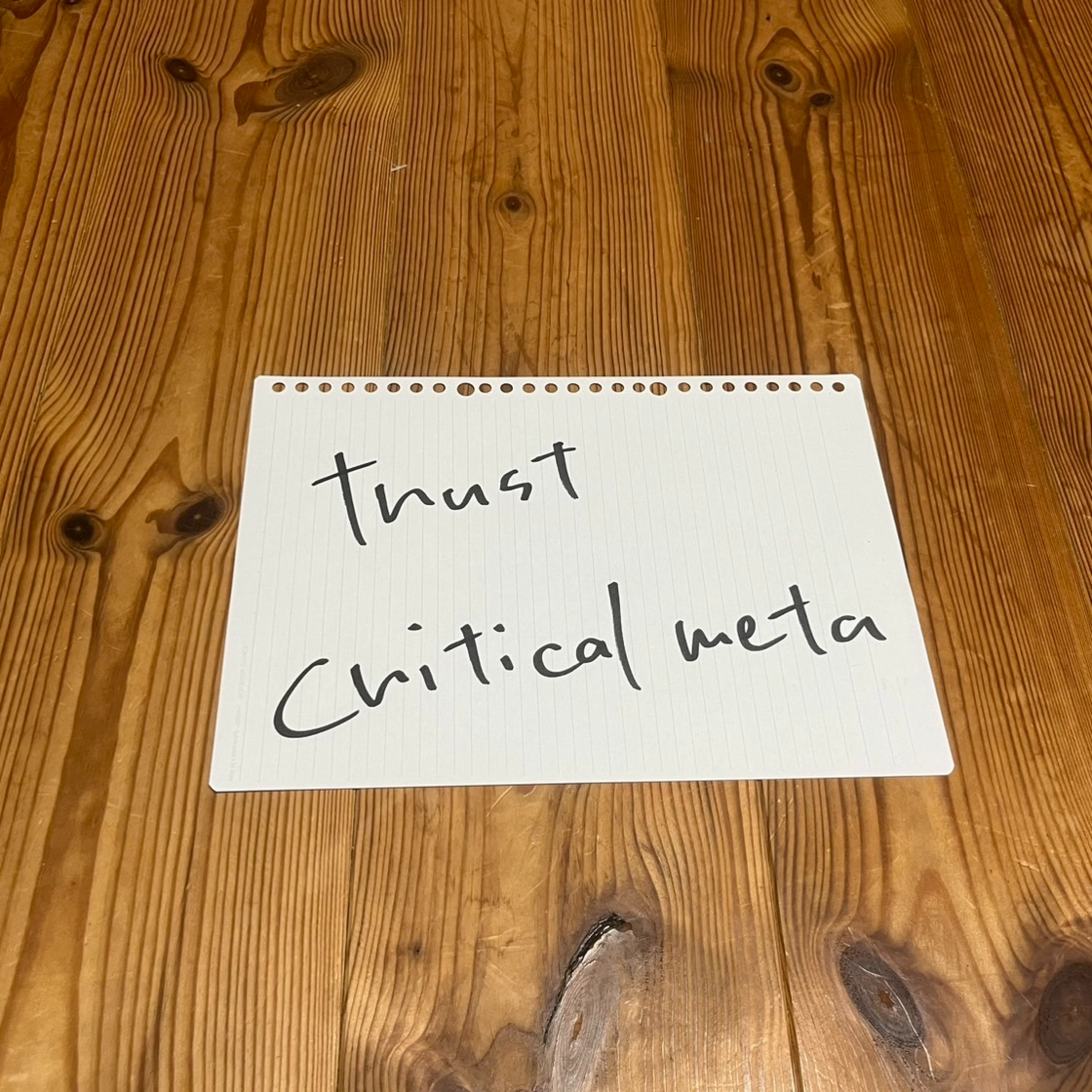第120回「trust critical meta」 episode artwork