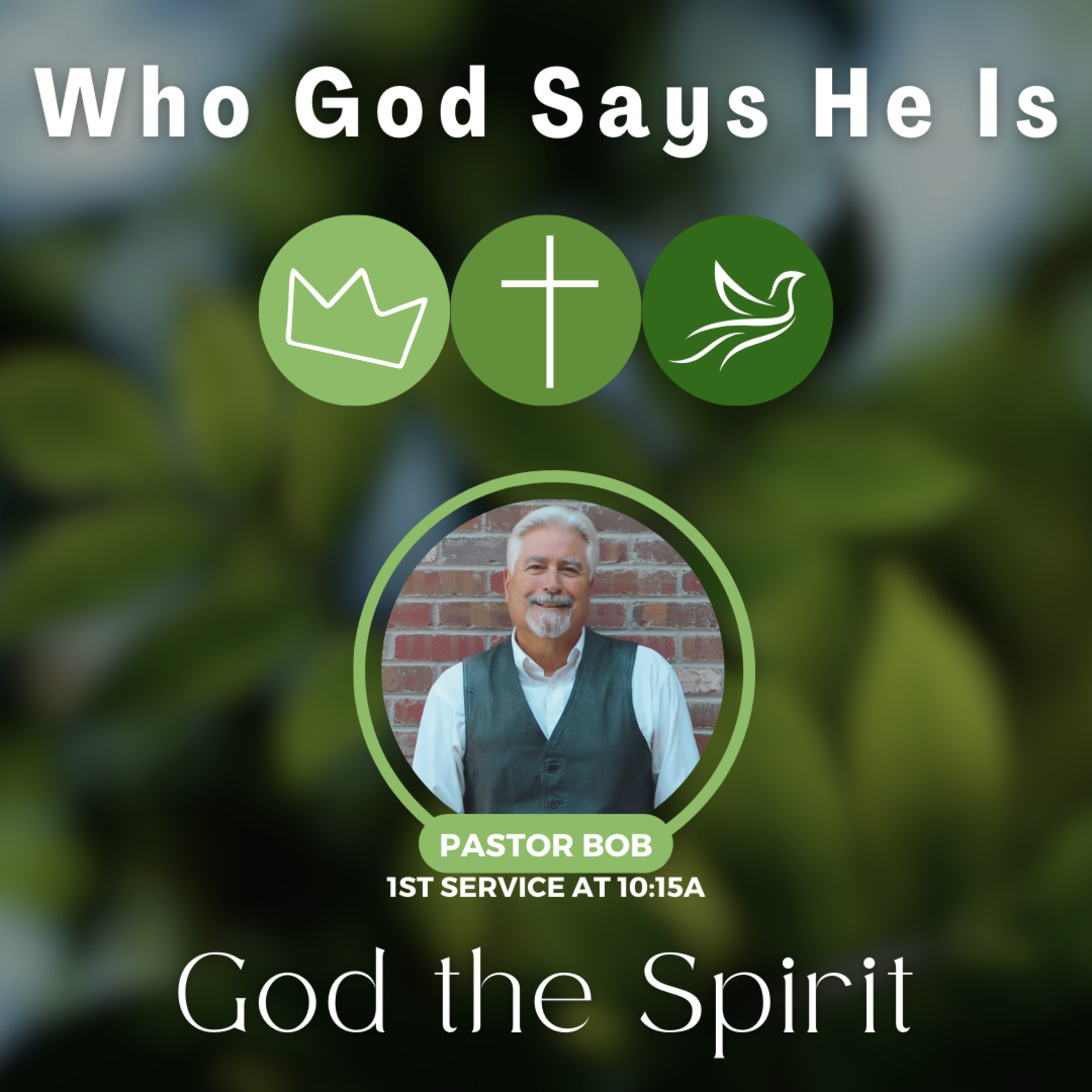 God the Spirit with Pastor Bob episode artwork