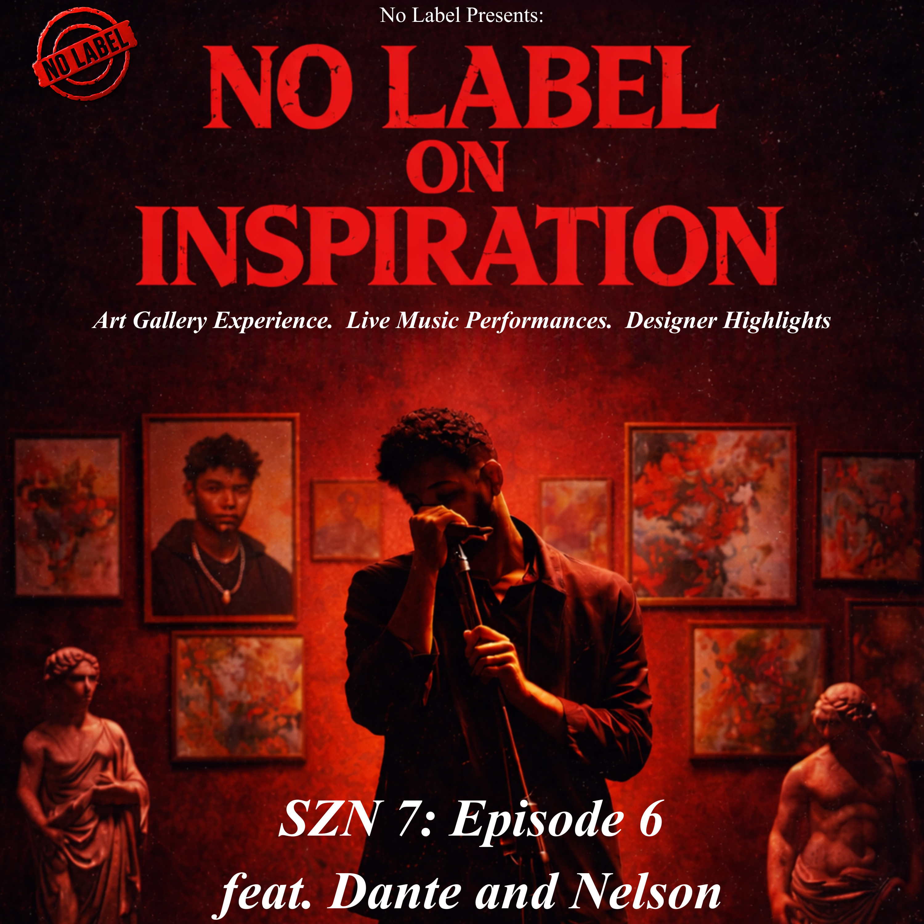 "NO LABEL on INSPIRATION" (SZN 7: EP 6) episode artwork