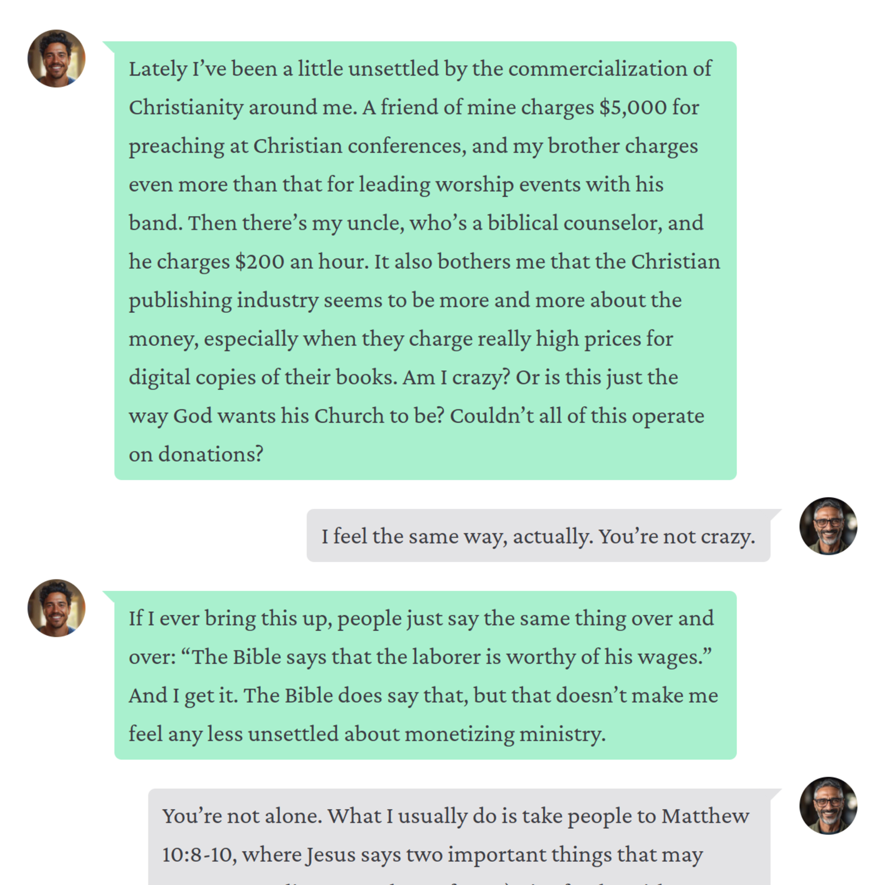 Selling Jesus