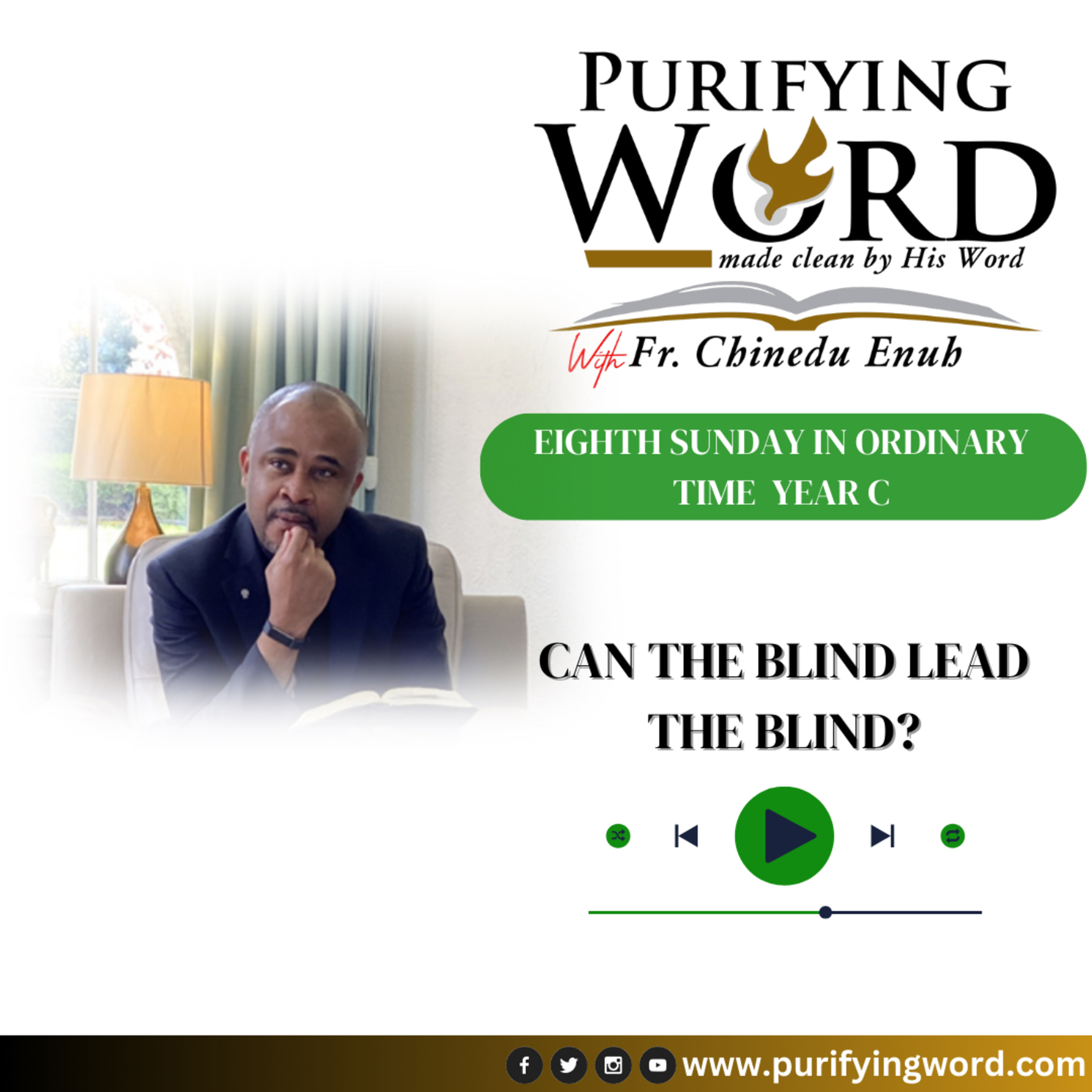 CAN THE BLIND LEAD THE BLIND? (Eighth Sunday in Ordinary Time Year C) 2025 episode artwork