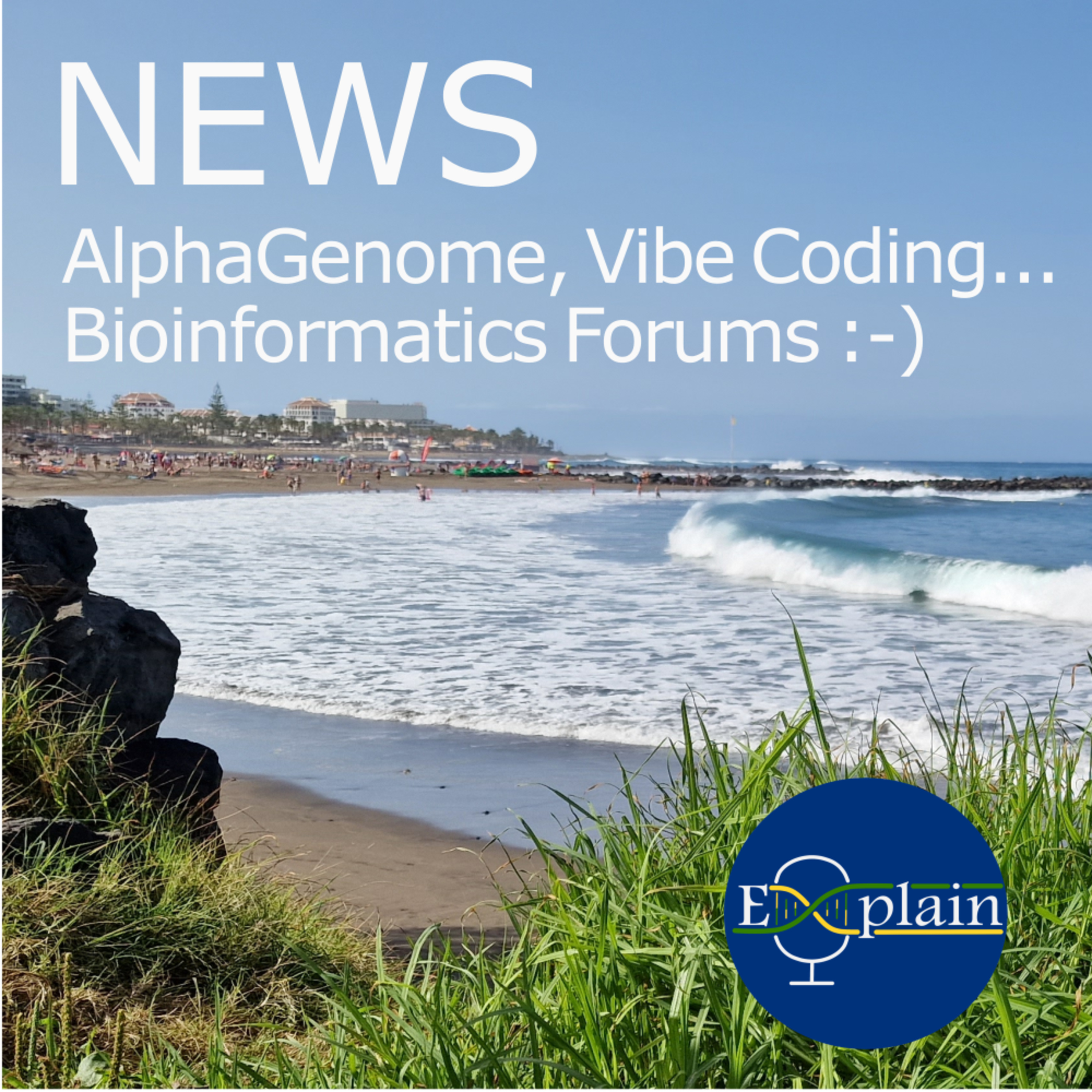 News: AlphaGenome, Vibecoding episode artwork