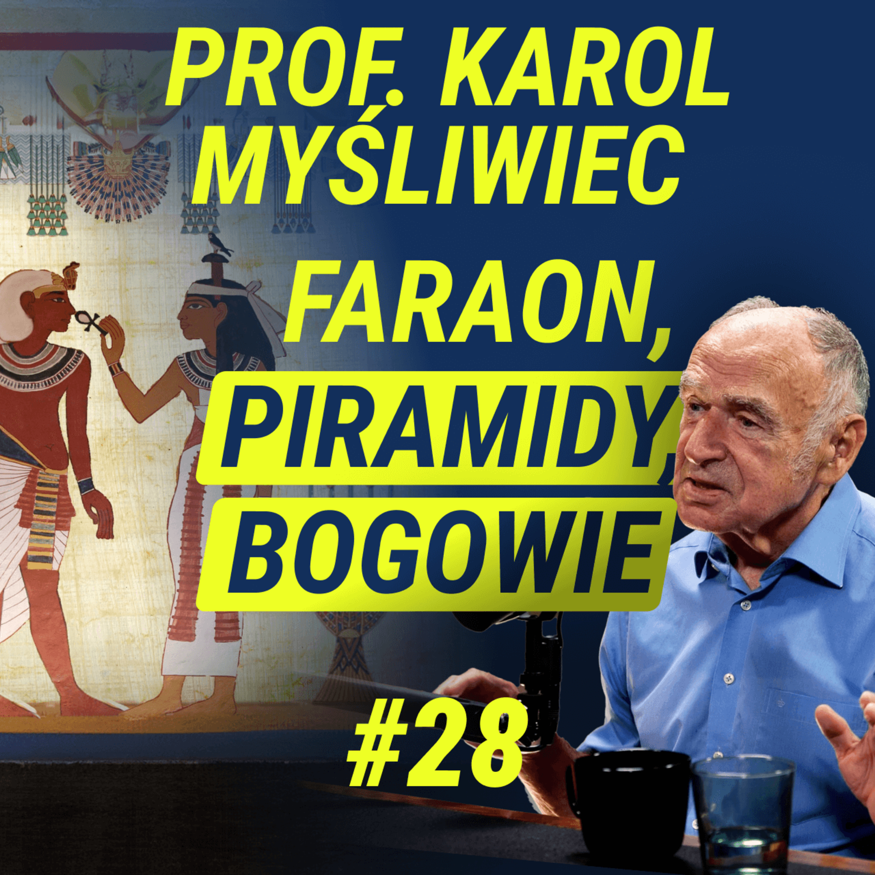 Starożytny Egipt: Od Faraonów po Życie Codzienne - Karol Myśliwiec | Wiedza w Głosie #28 episode artwork