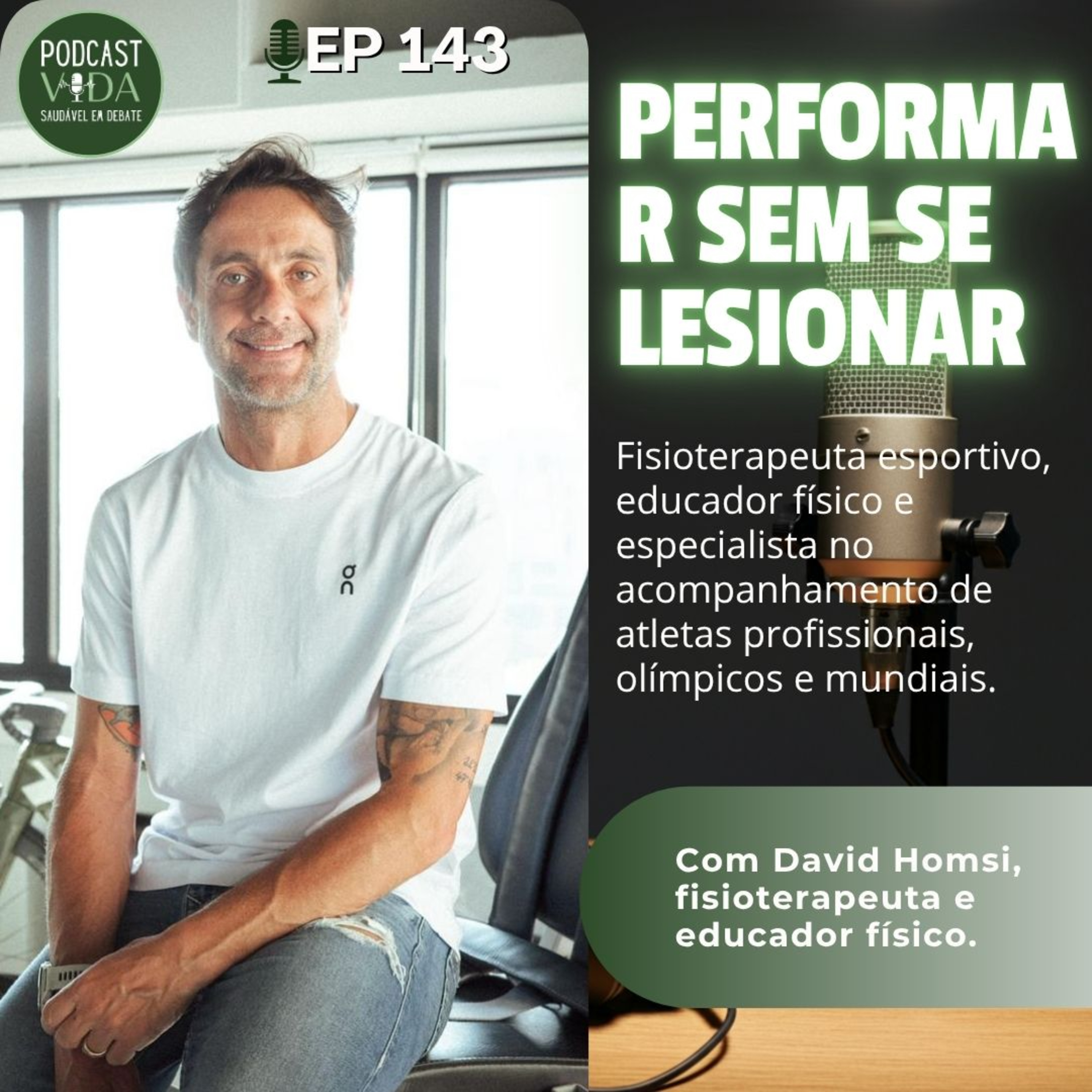 143 - David Homsi | O que separa atletas comuns dos atletas de elite? episode artwork