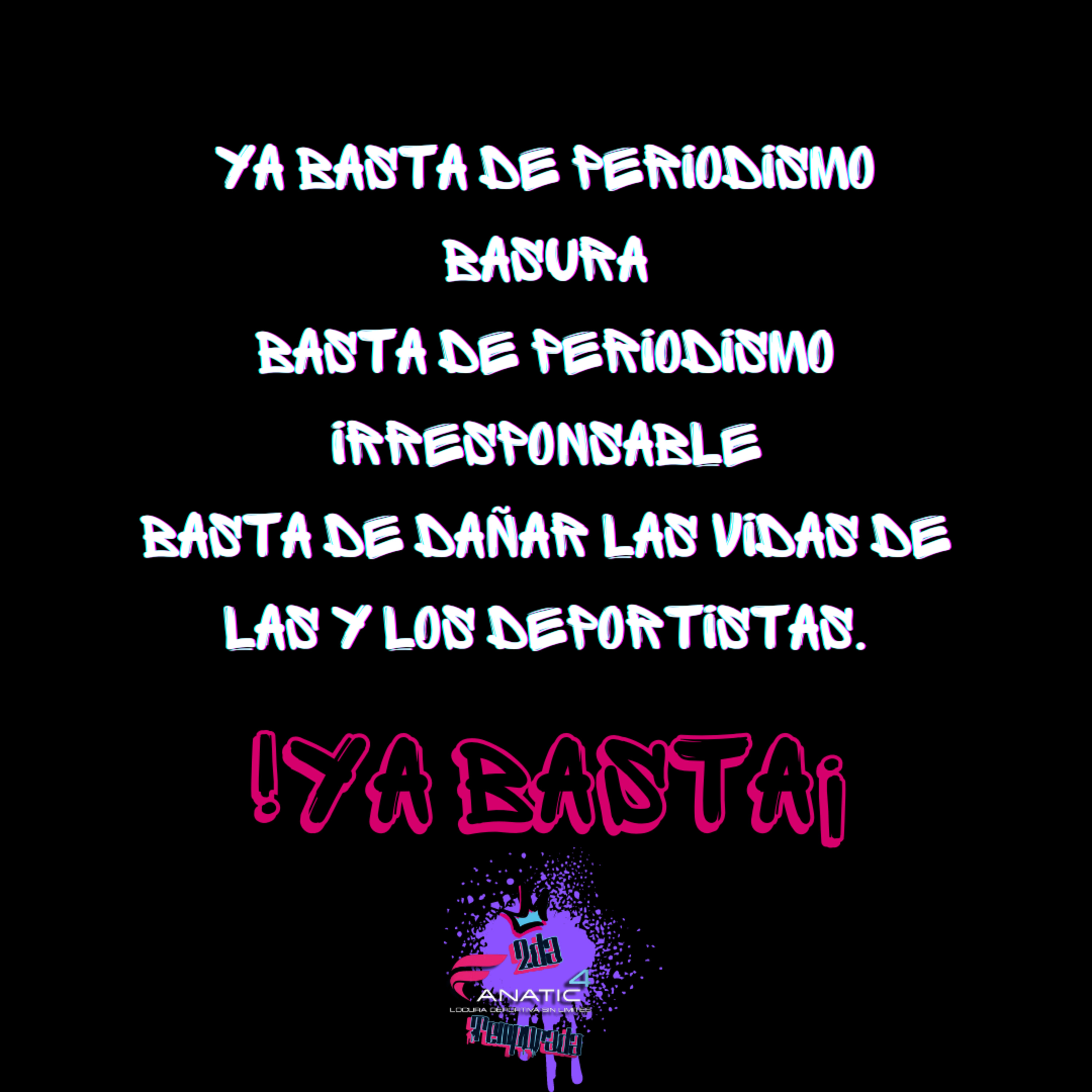 Fanatic 4 — T2:E34 – #YaBasta de Periodismo Basura episode artwork