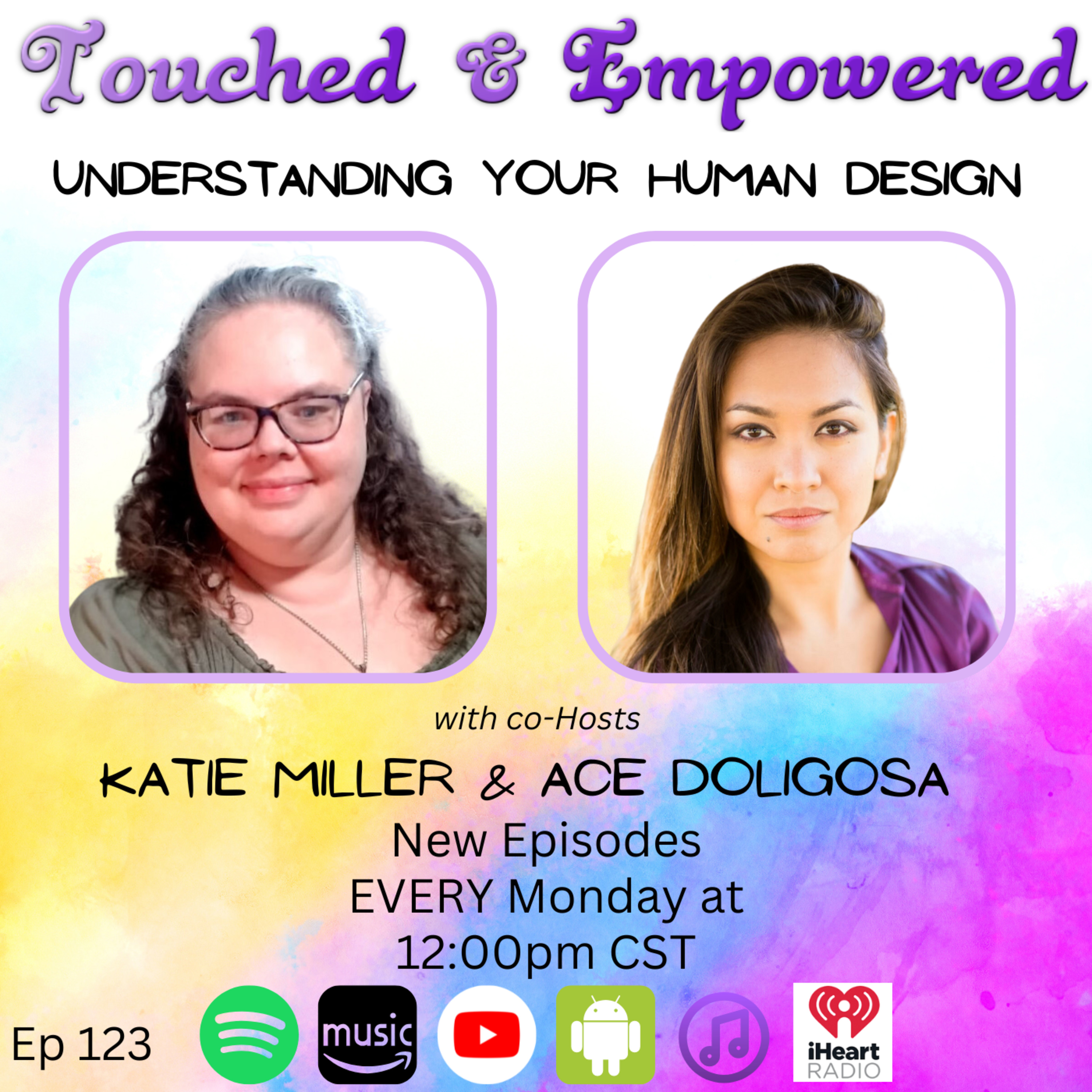 Episode 123 — “Understanding Your Human Design: Insights, Energy Types & Alignment” episode artwork