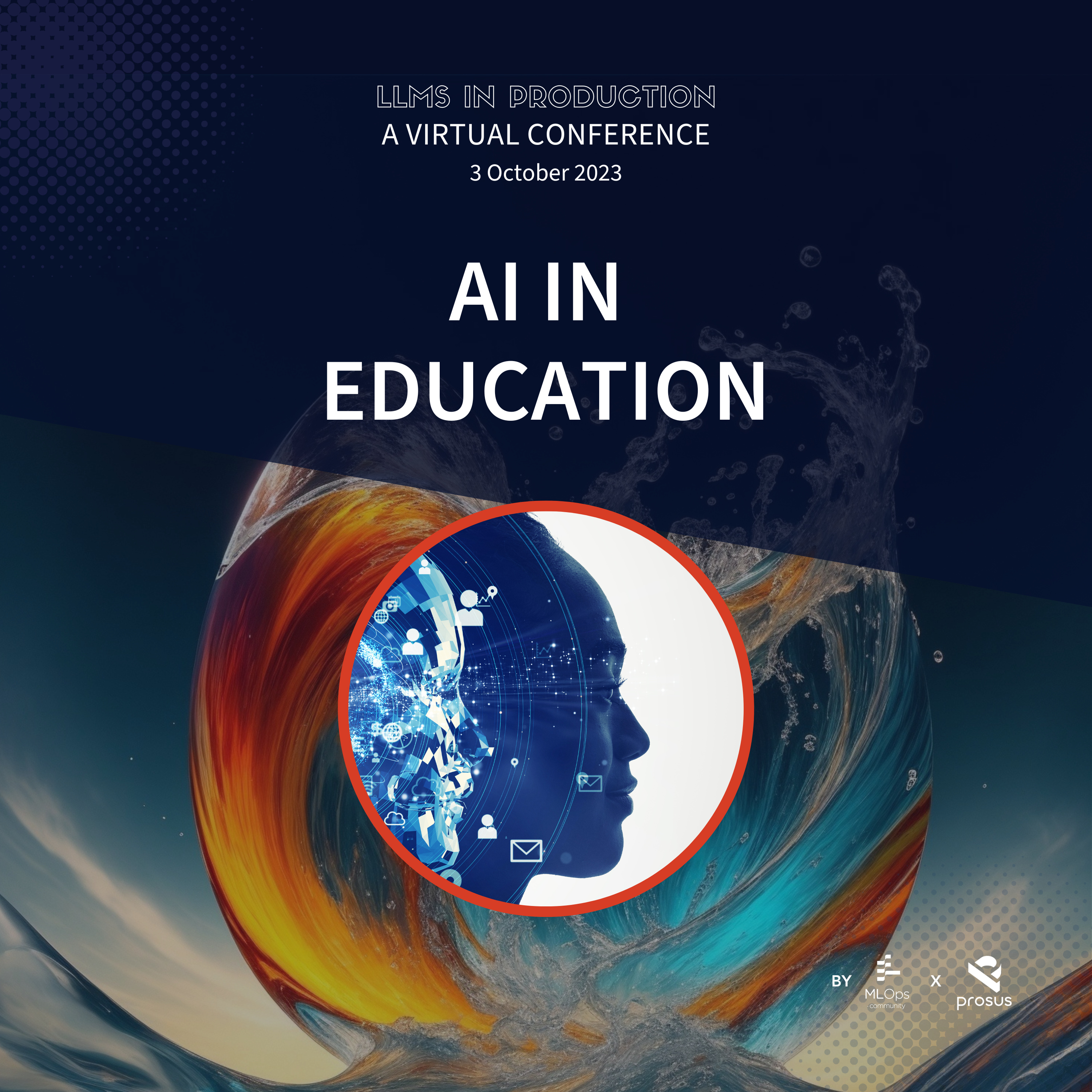 cover of episode AI in Education Fireside Chat // LLMs in Production Conference 3