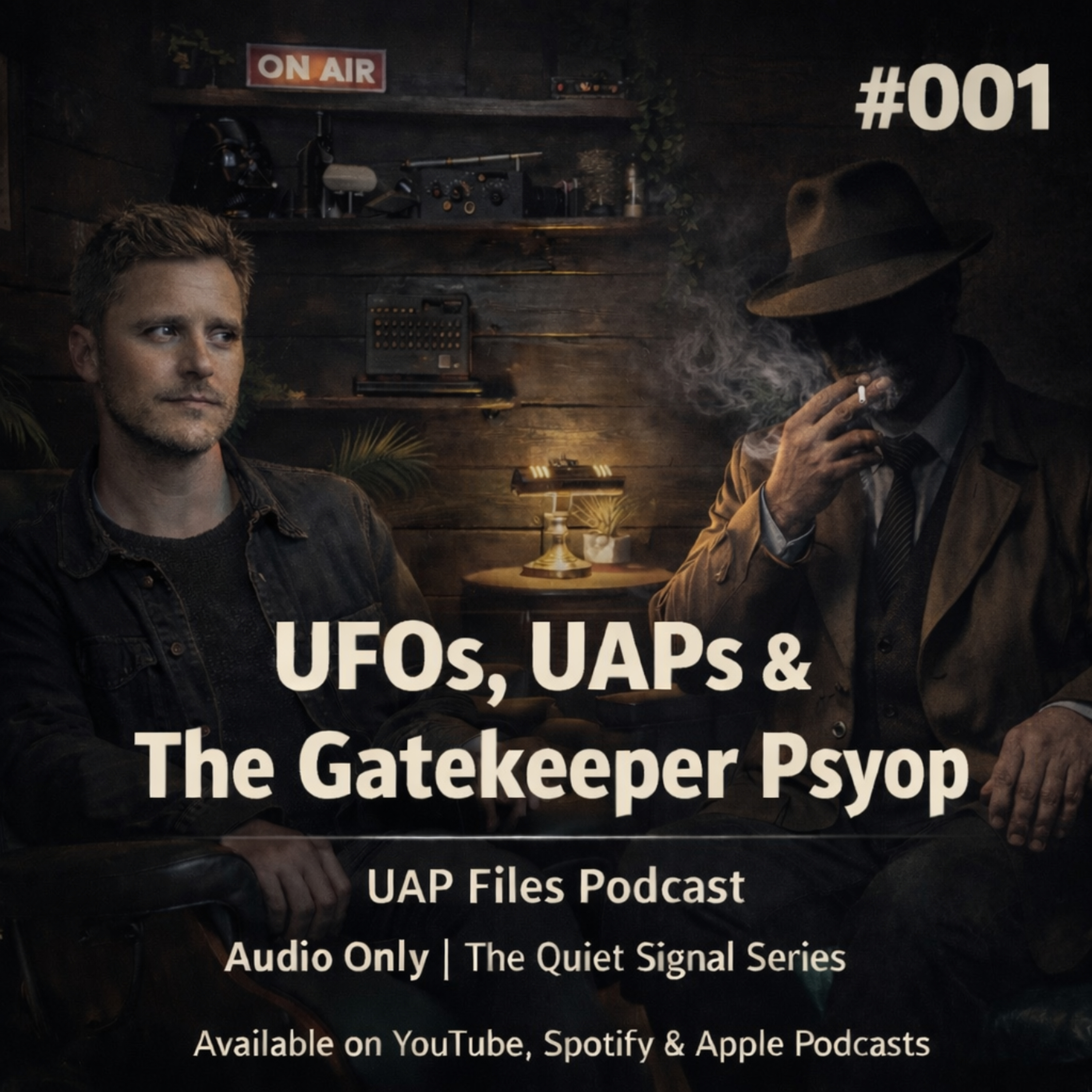 UFOs, UAPs and the Gatekeeper Psyop | UAP Files Podcast | The Quiet Signal Series #1