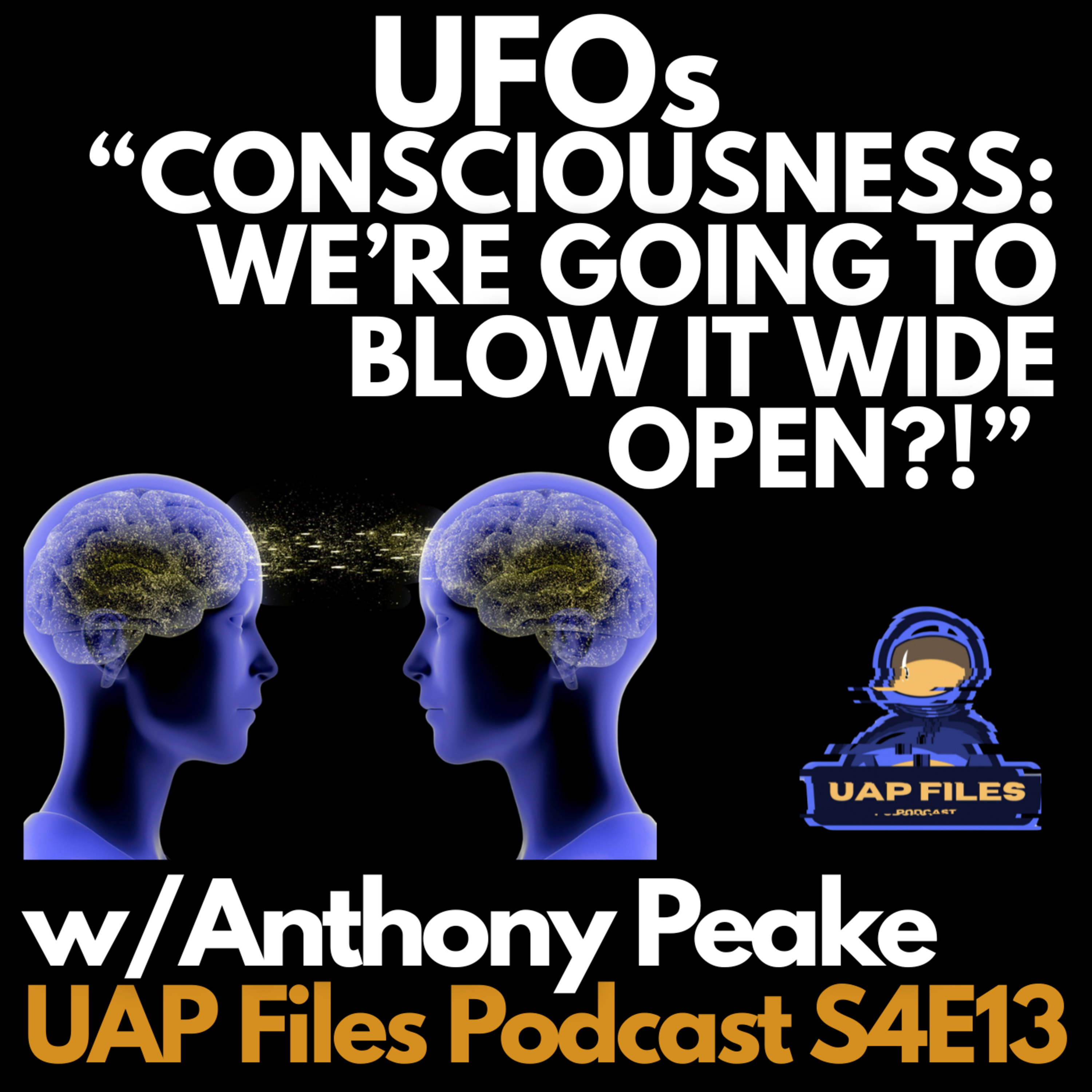 Solving Consciousness?! | w/ Anthony Peake | UAP Files Podcast S4E|13