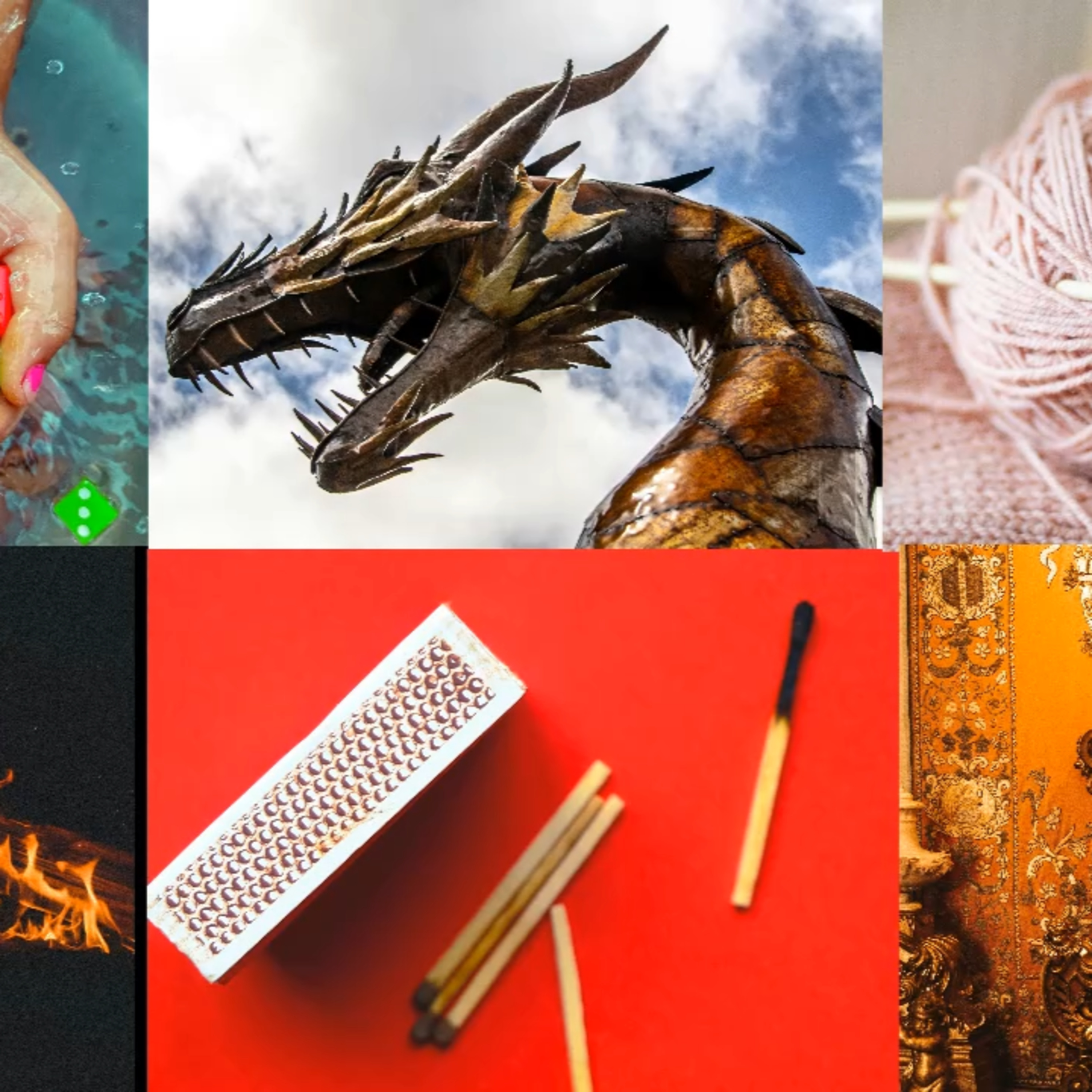 Dice, Dragons, Embers, Matches, Ravels, and Thrones episode artwork