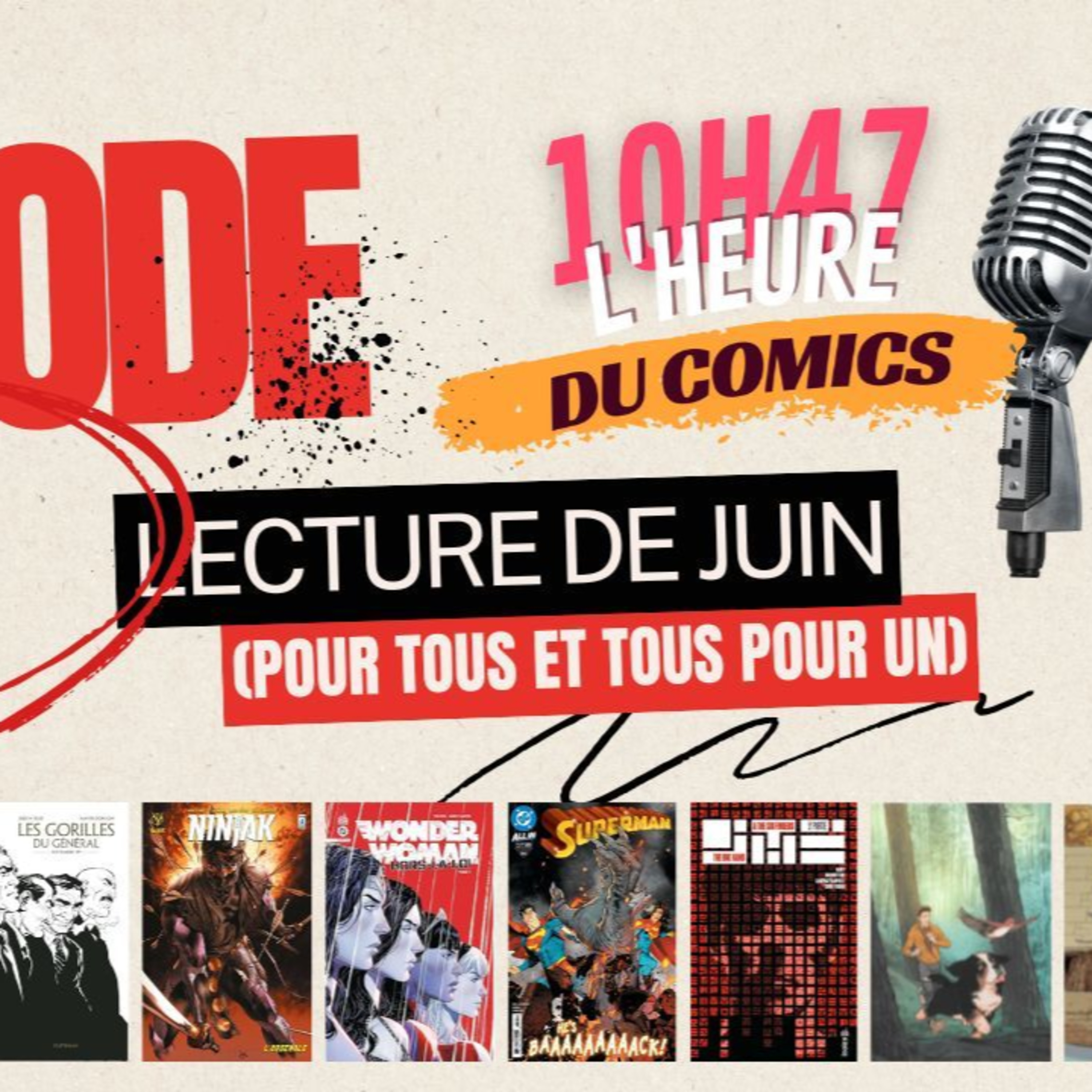 LECTURES DE JUIN (Pour tous et tous pour un) N°1 episode artwork
