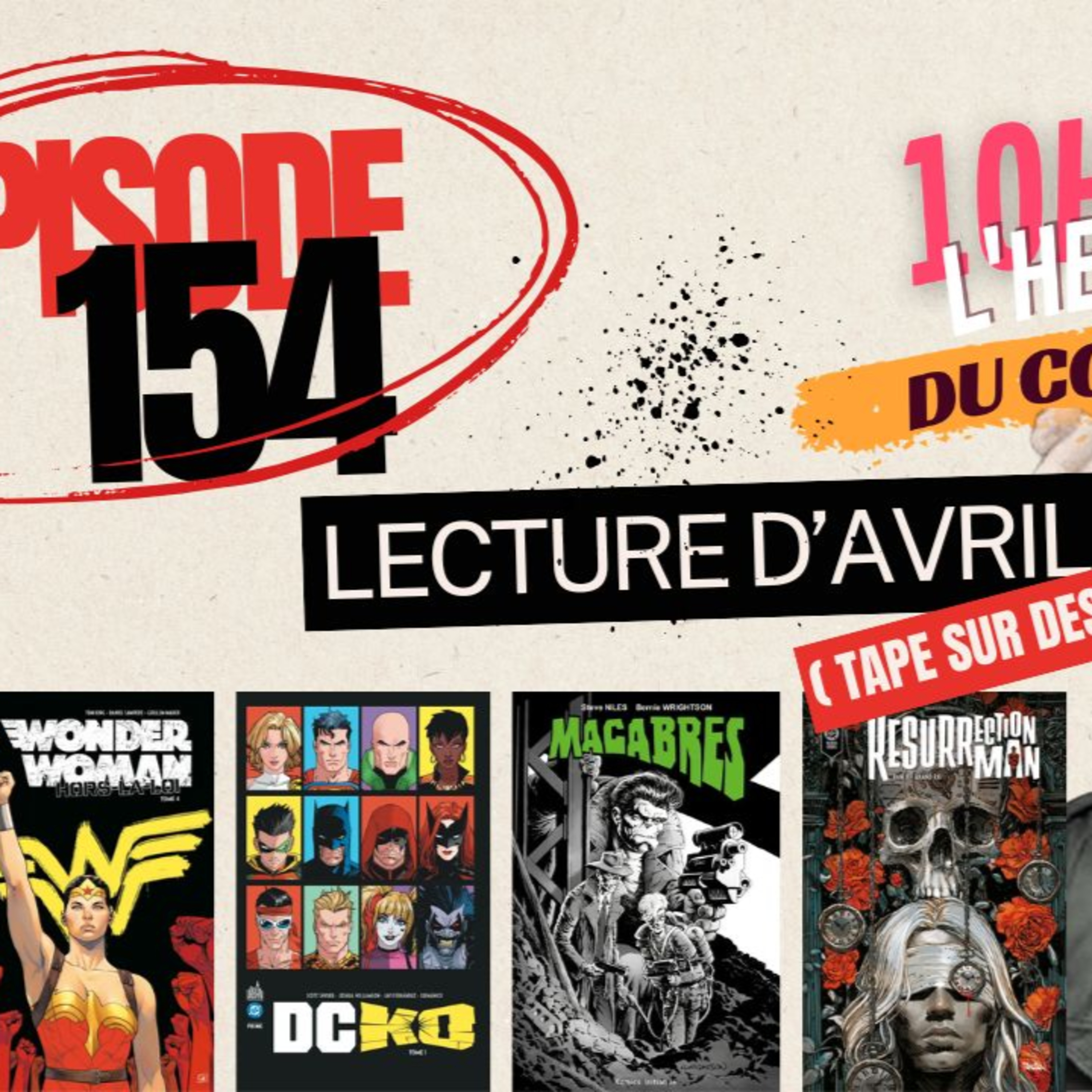 Lectures d'Avril (tape sur des bambous) episode artwork