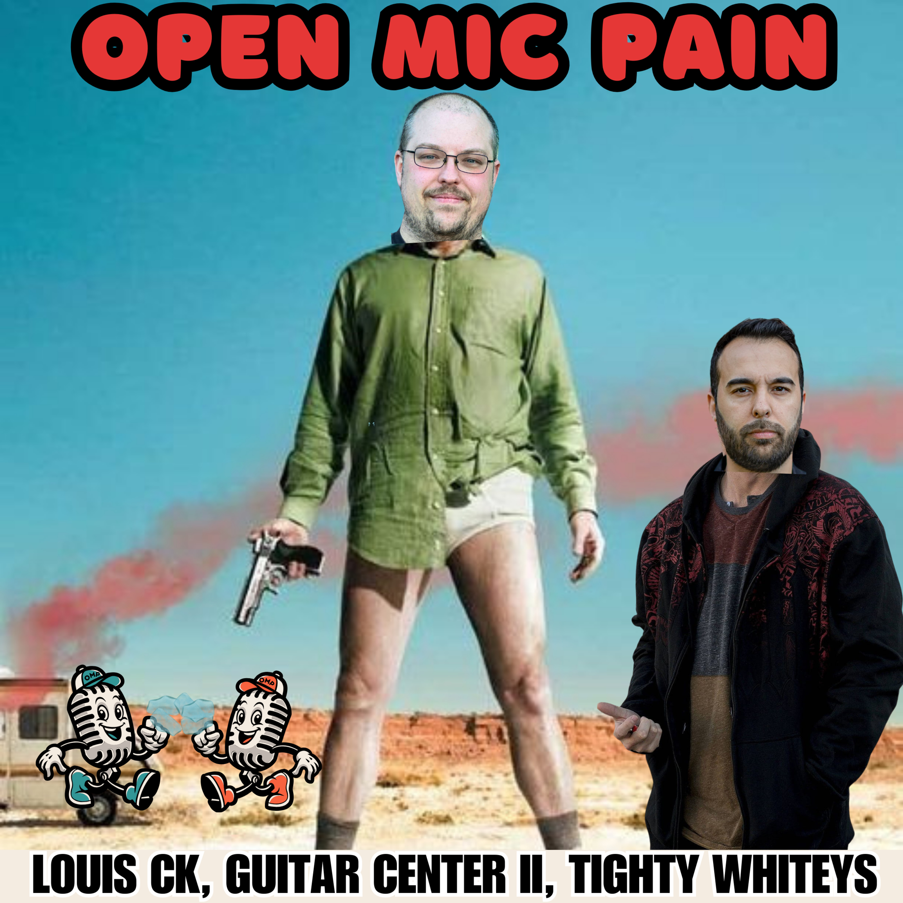 Louis CK, Guitar Center II, & Tighty Whiteys episode artwork