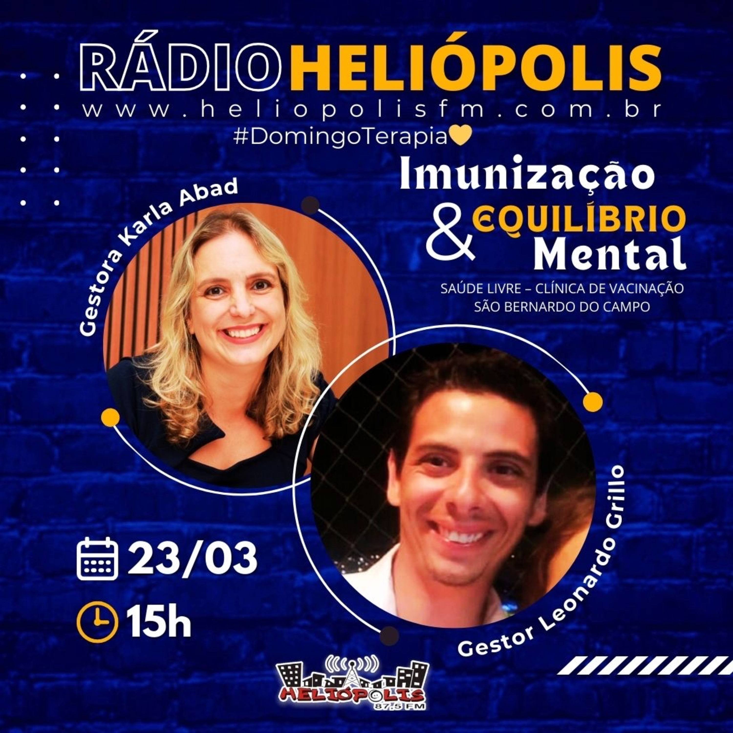 A IMPORTÂNCIA DA IMUNIZAÇÃO: PROTEGE A SAÚDE PÚBLICA, PREVINE DOENÇAS E INFLUENCIA O EQUILÍBRIO MENTAL episode artwork