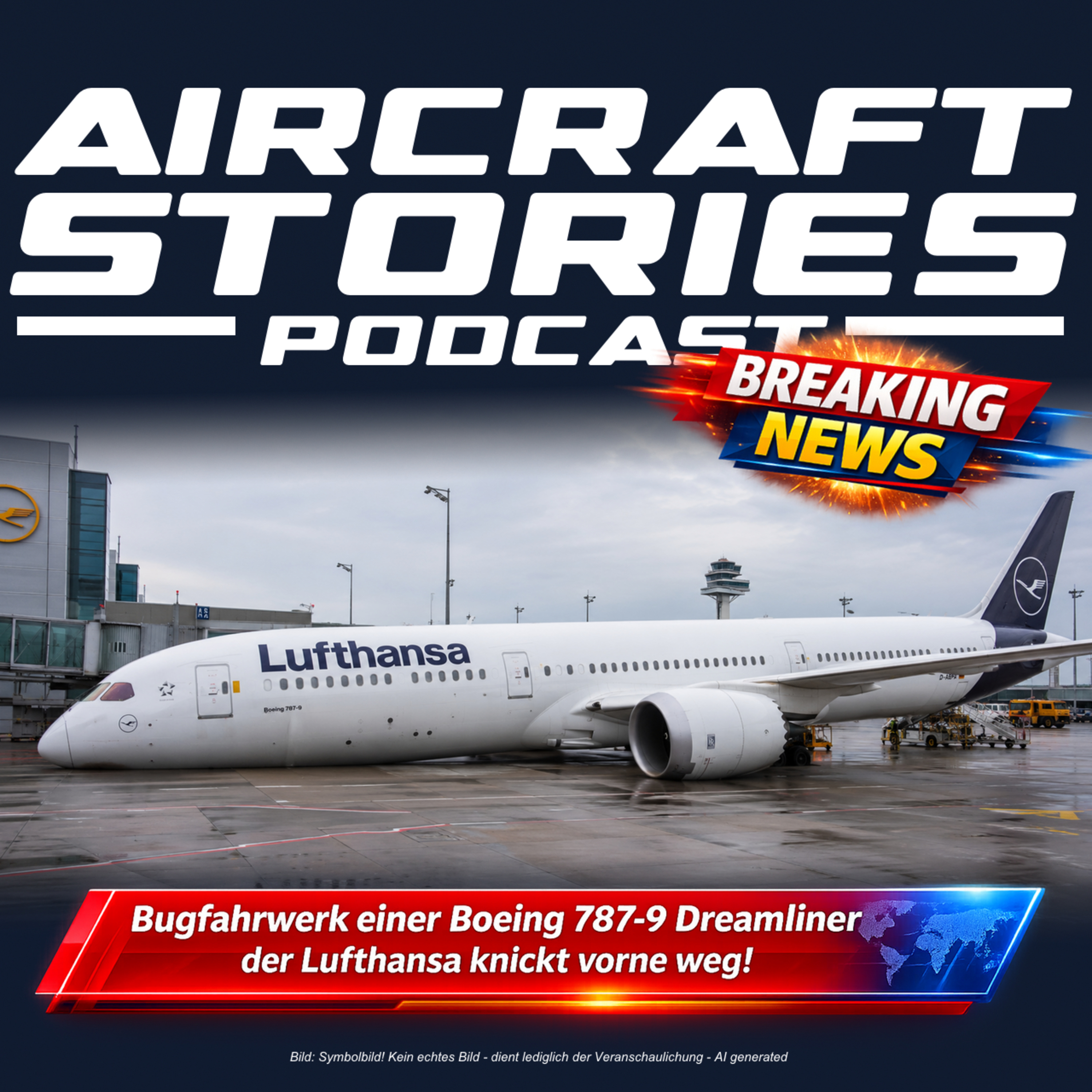 #122 – NEWS: Lufthansa Dreamliner auf der Nase – Was ist in Frankfurt passiert? episode artwork