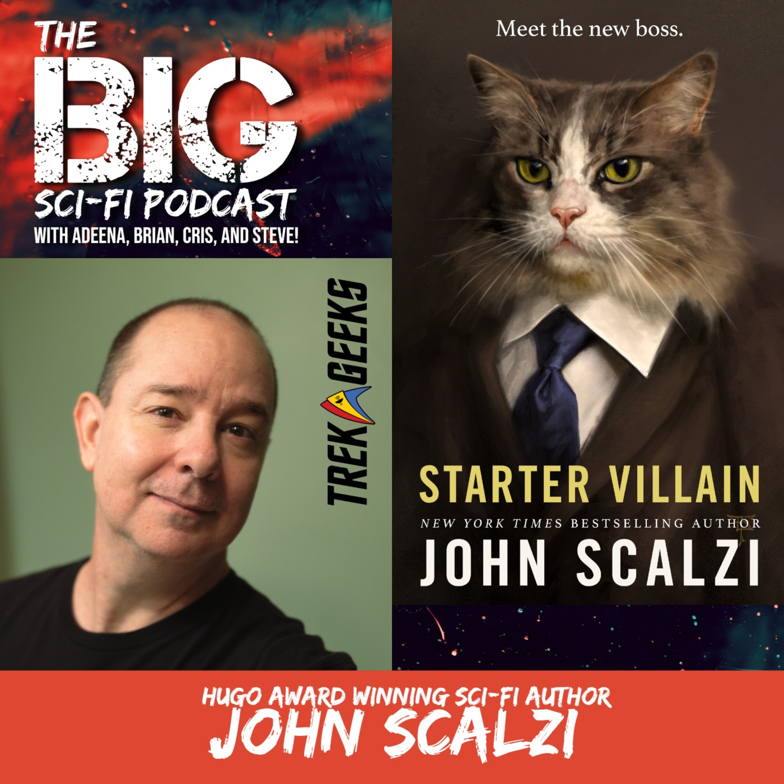 The BIG Sci-Fi Podcast 3 Time Hugo Award Winner: John Scalzi, Part 1