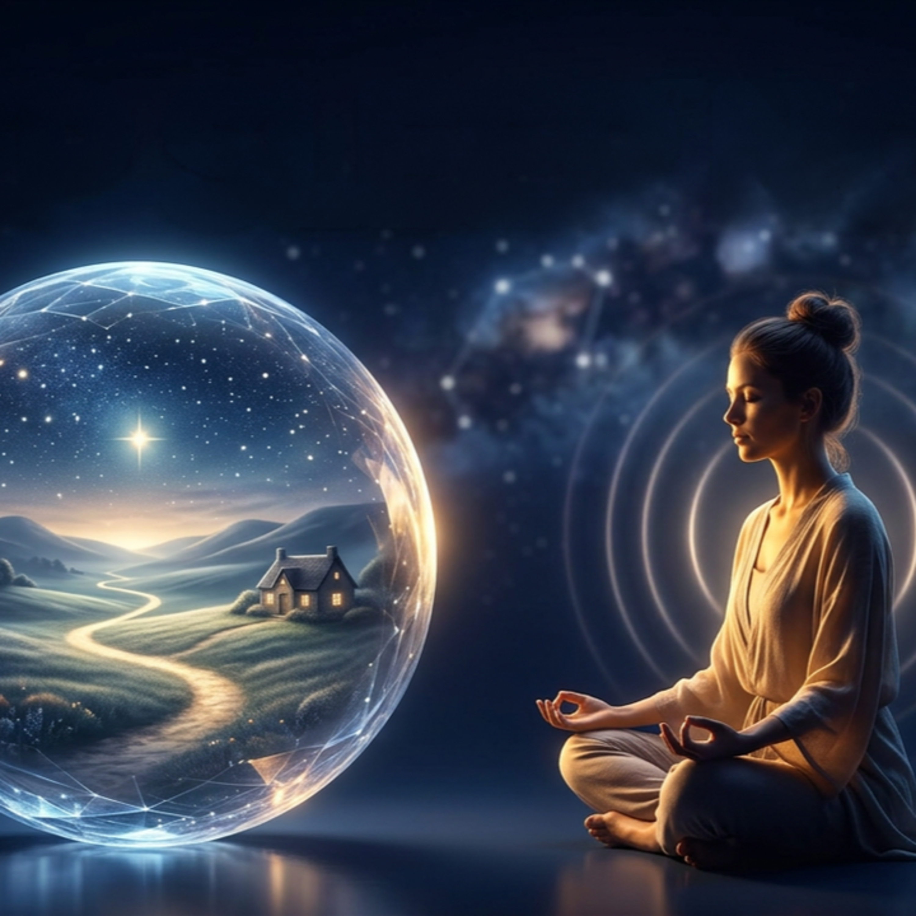 Guided Meditation on the Law of Attraction — Sleep Hypnosis (8 HR) | What Are You Attracting Tonight?