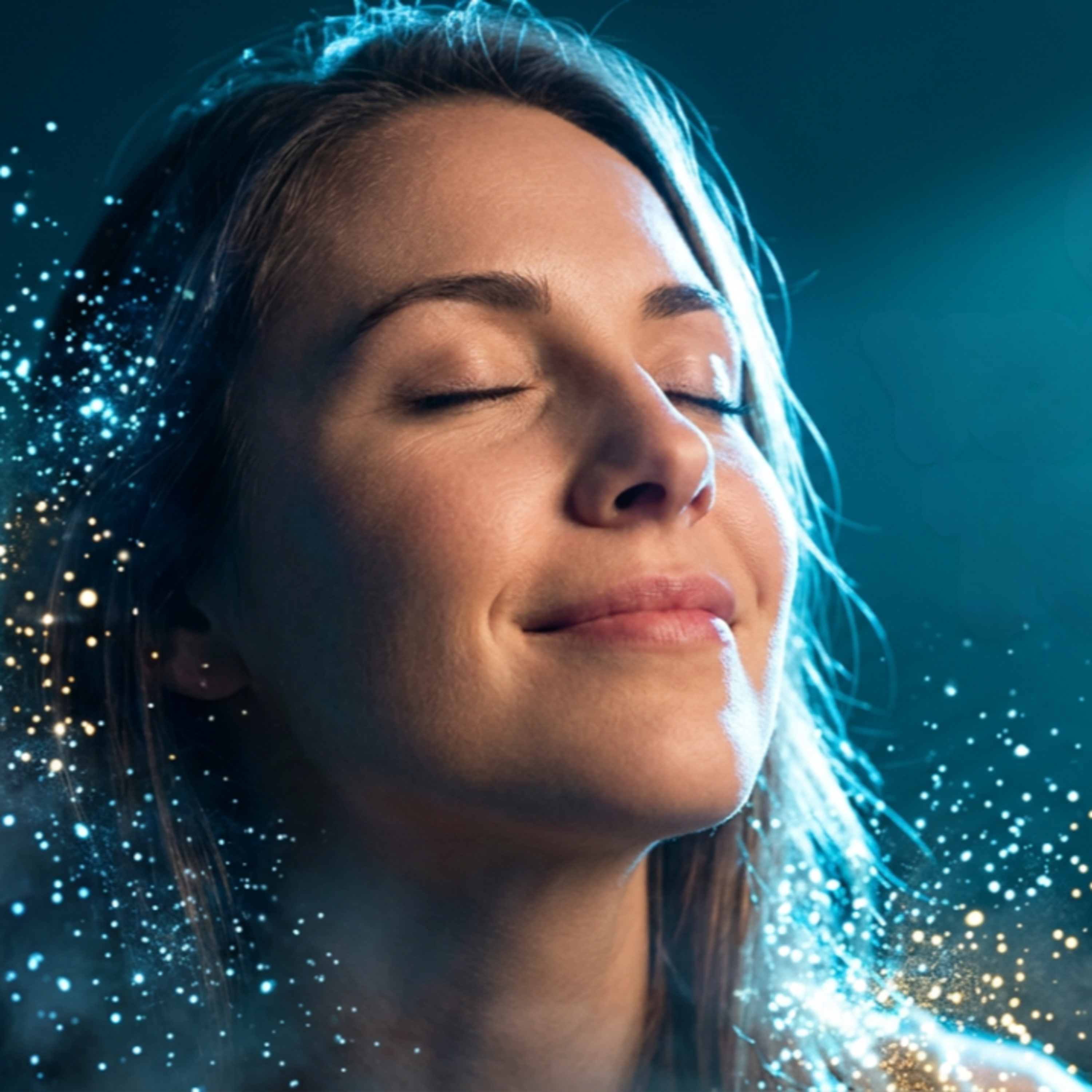 Sleep Hypnosis for Clearing Negative Thoughts | Spoken Voice · Dark Screen