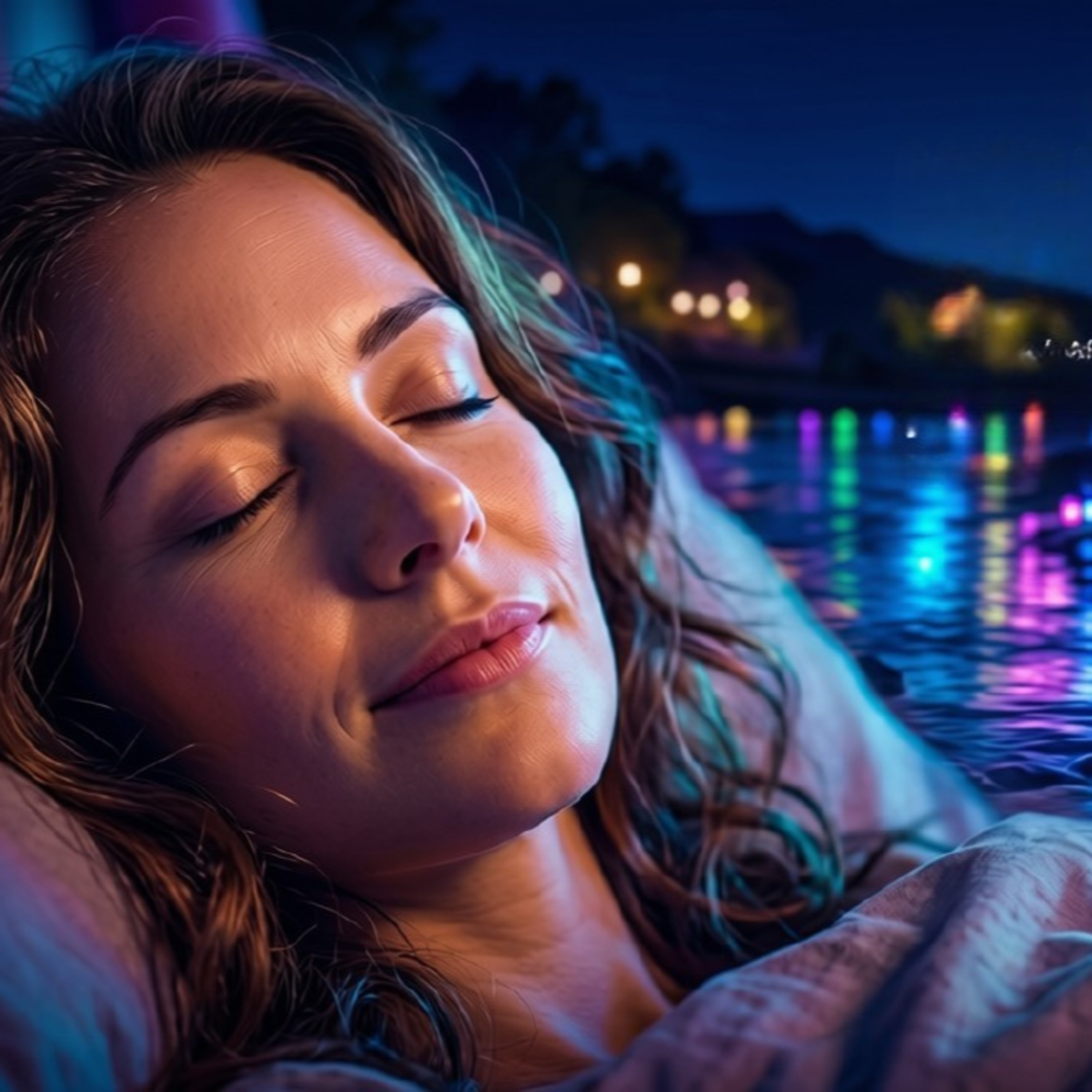 Fall Asleep by the River - 8-Hour Sleep Hypnosis with Countdown